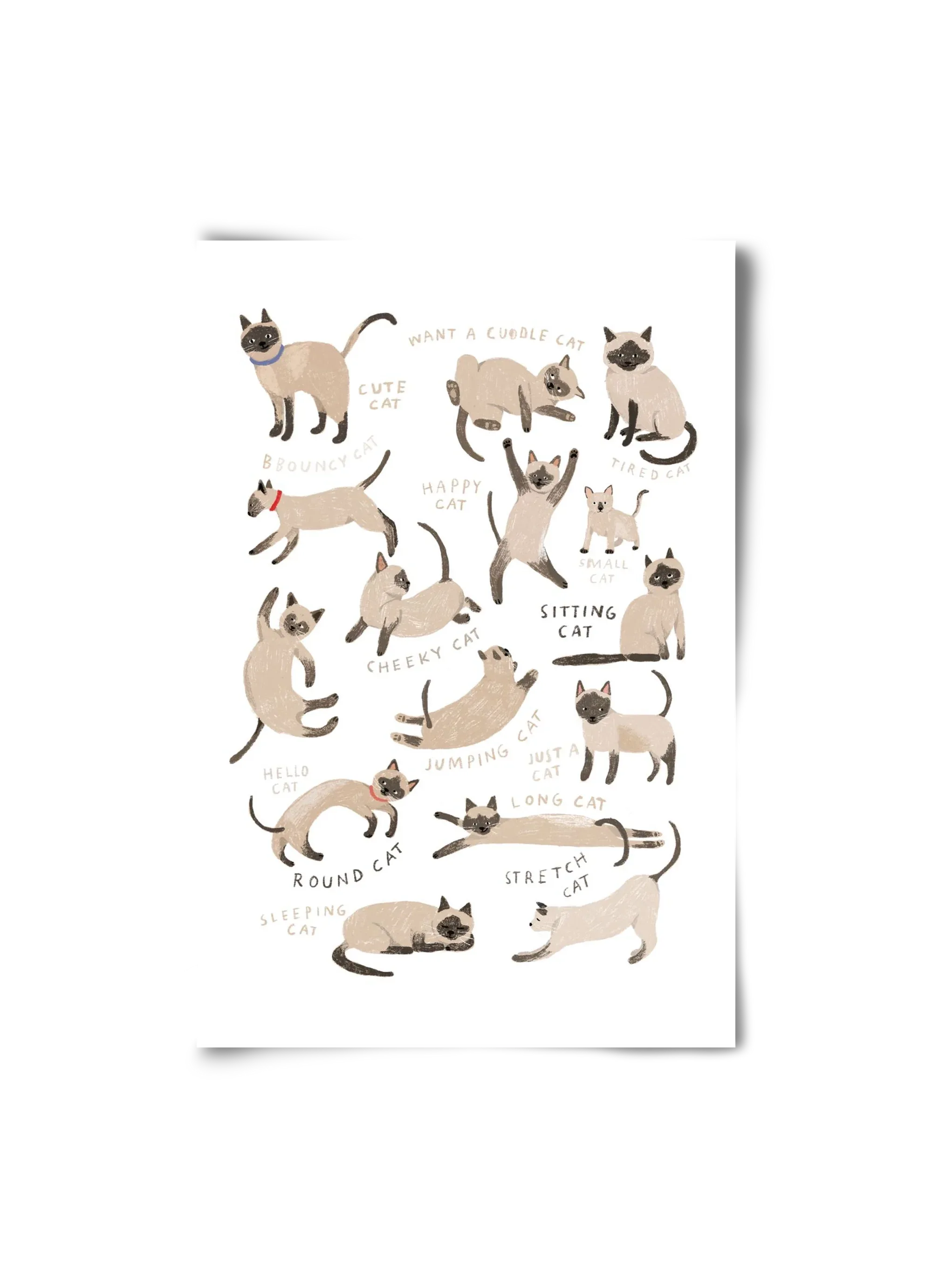 Siamese Cats - artbridge