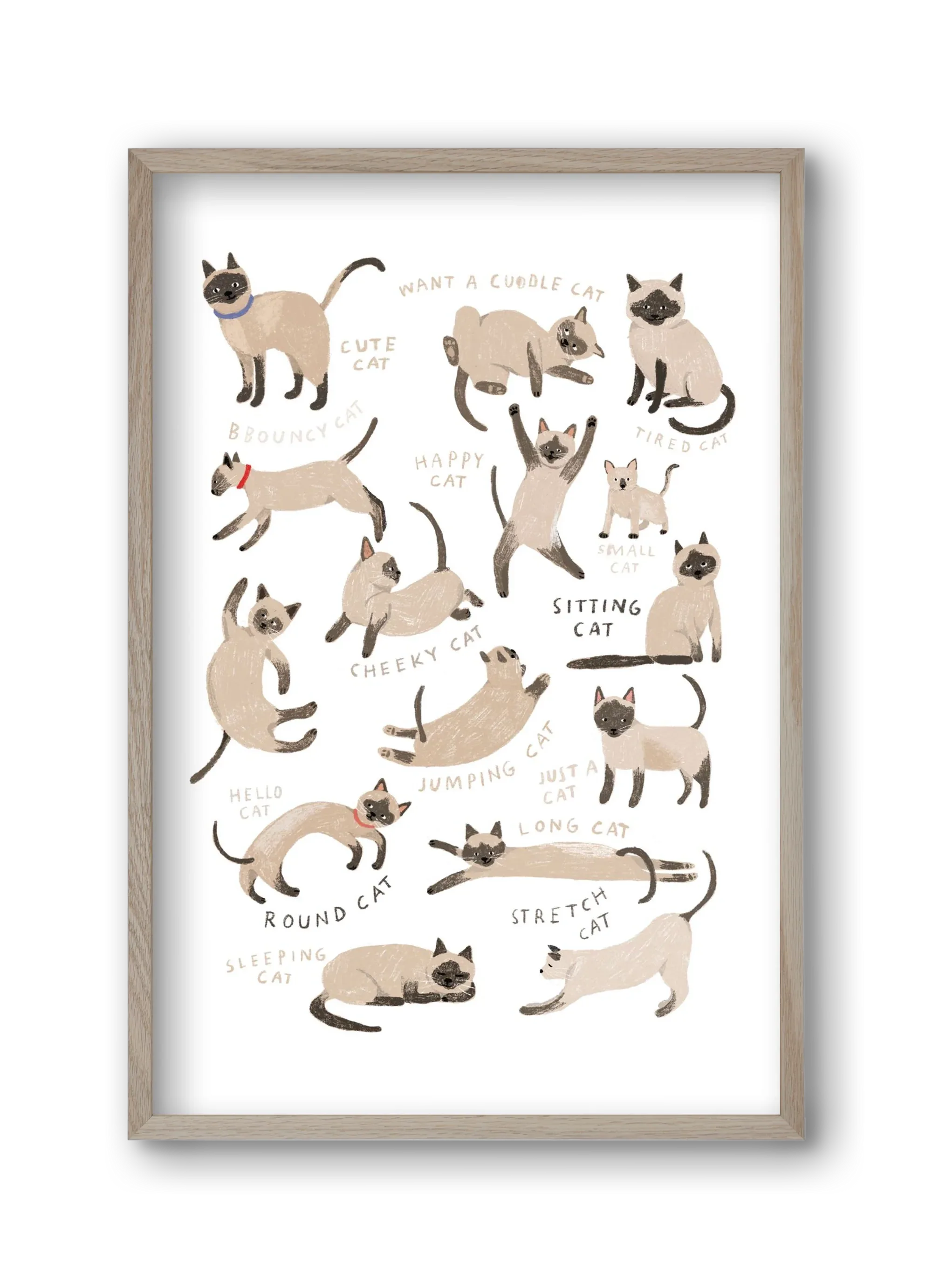 Siamese Cats - artbridge