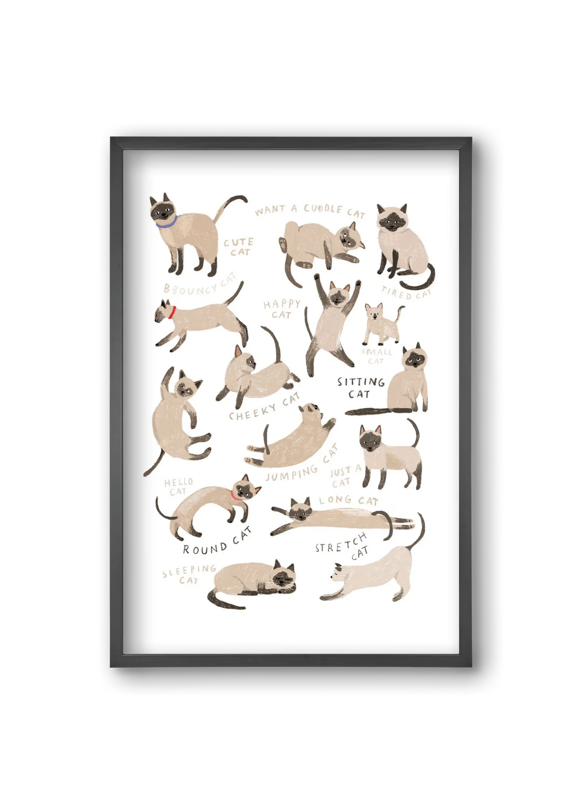 Siamese Cats - artbridge