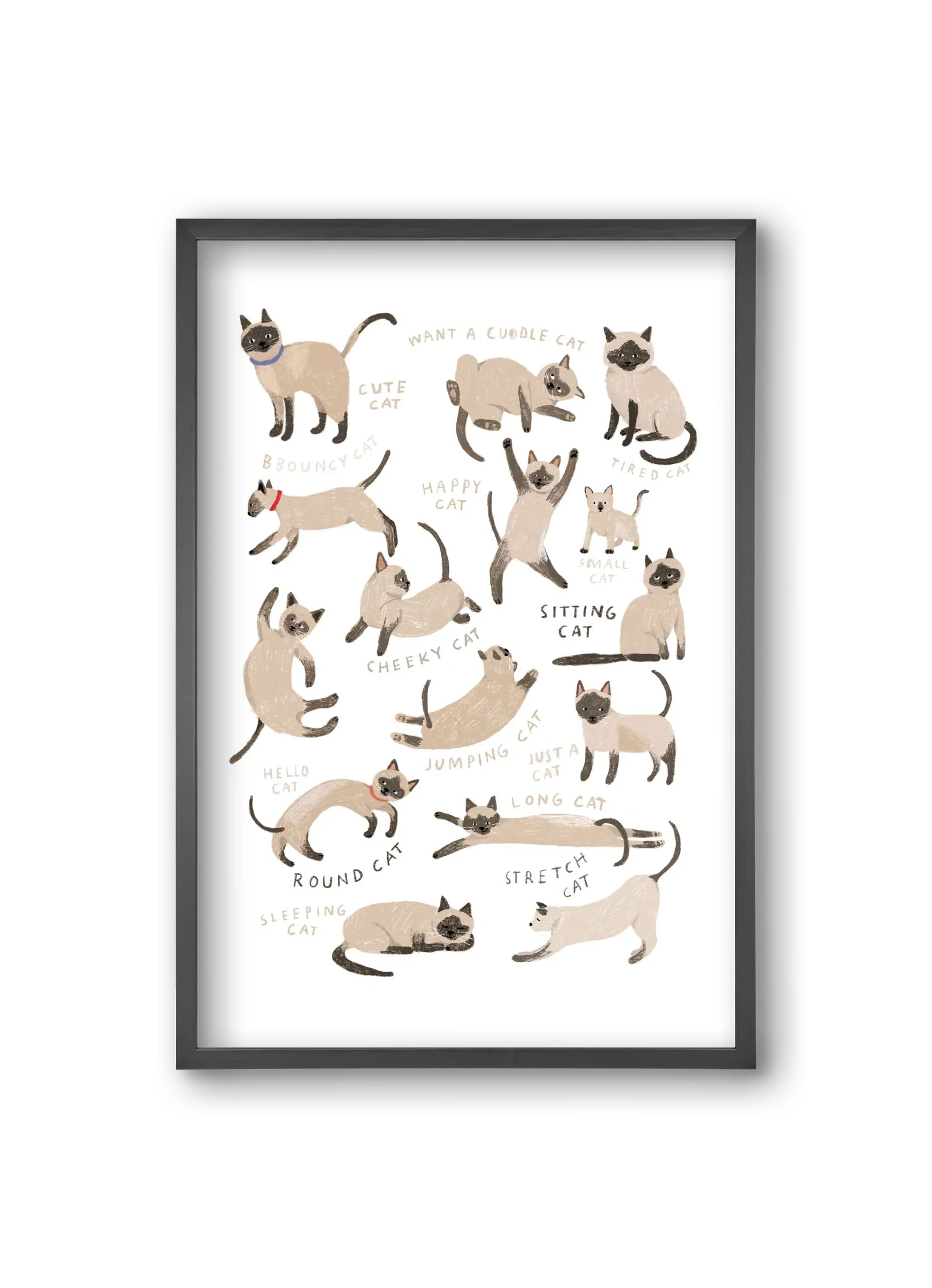 Siamese Cats - artbridge