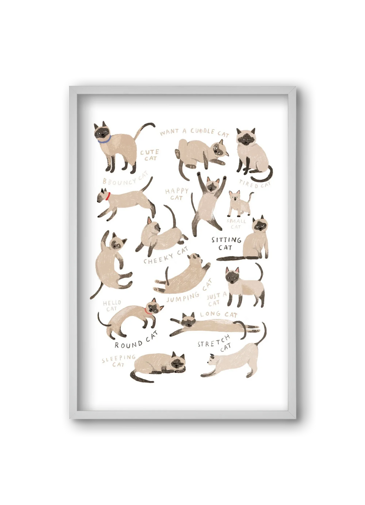 Siamese Cats - artbridge