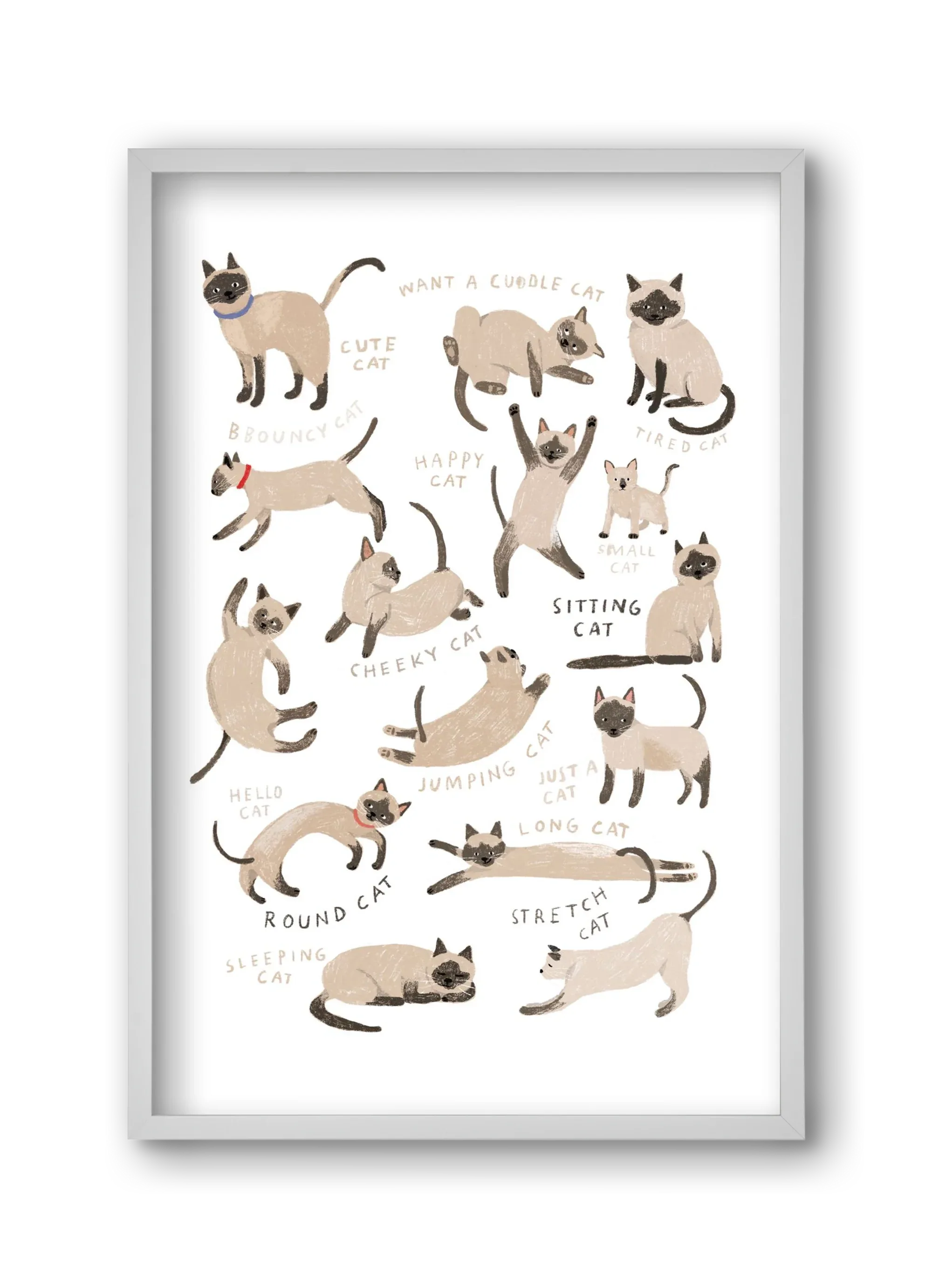 Siamese Cats - artbridge