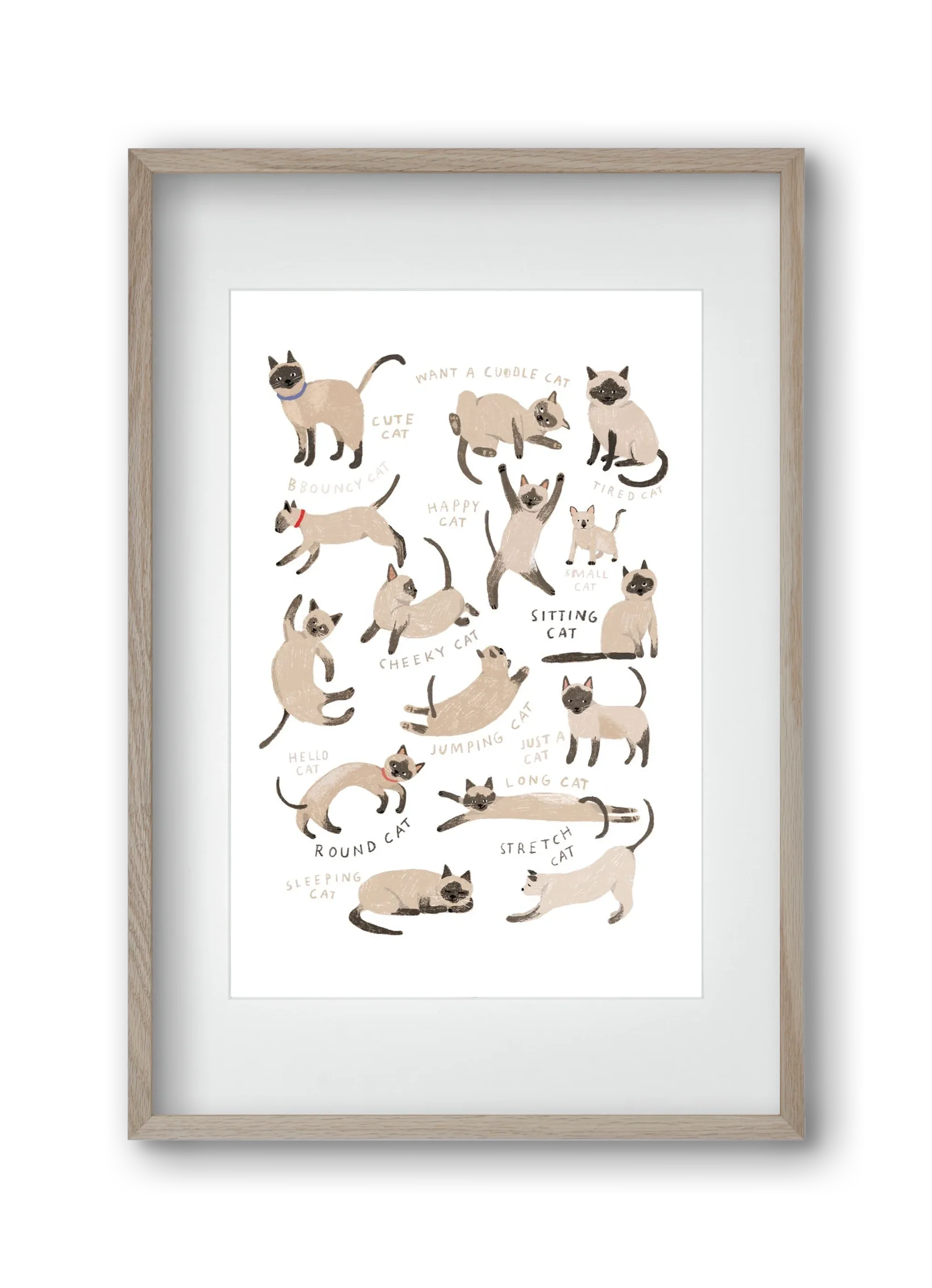 Siamese Cats - artbridge