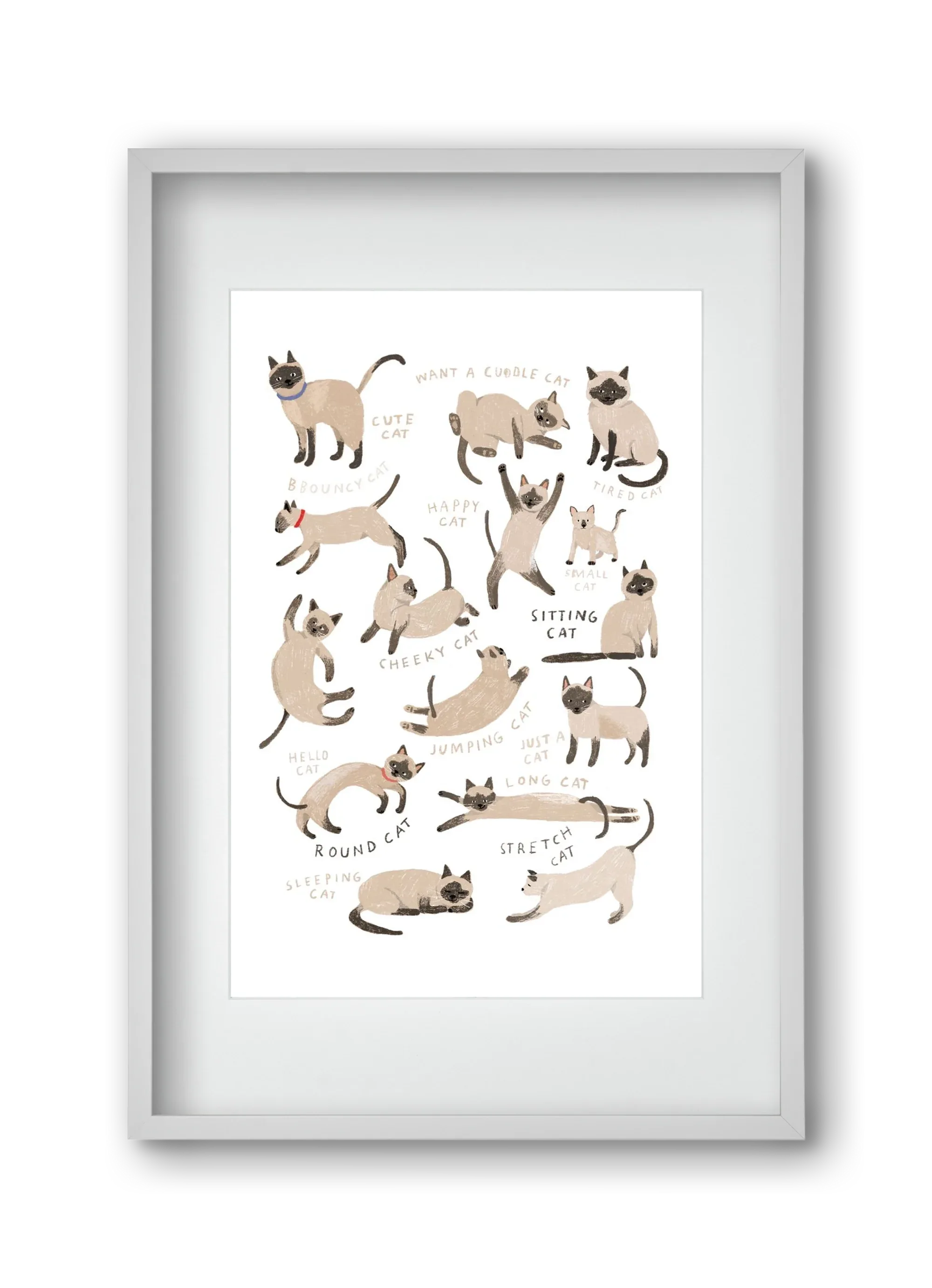 Siamese Cats - artbridge