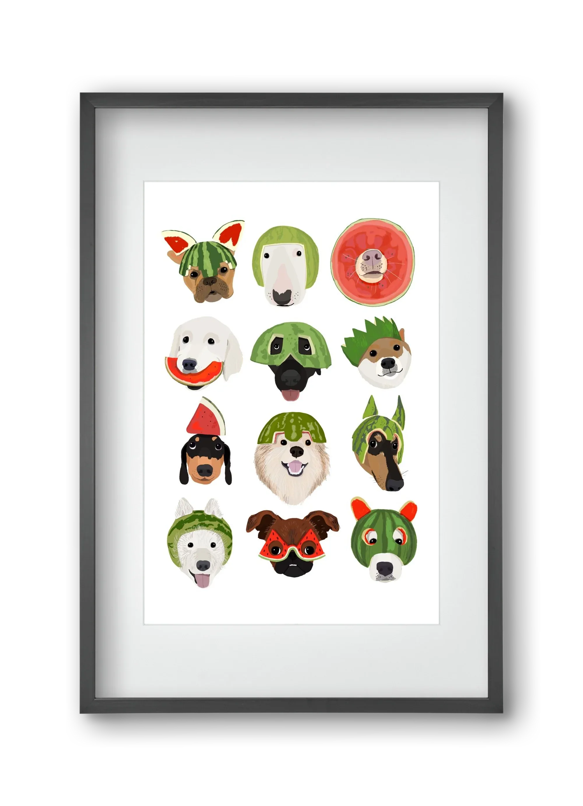 Watermelon dogs - artbridge