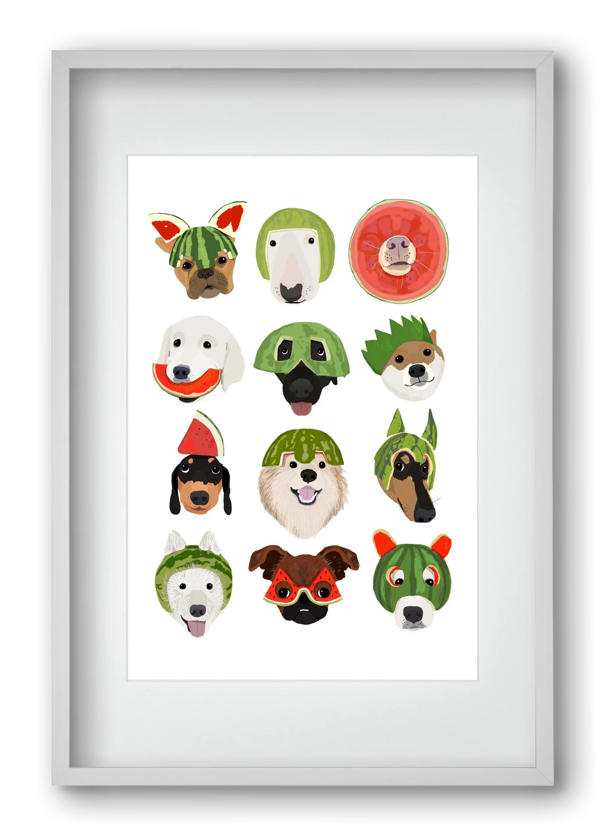 Watermelon dogs - artbridge