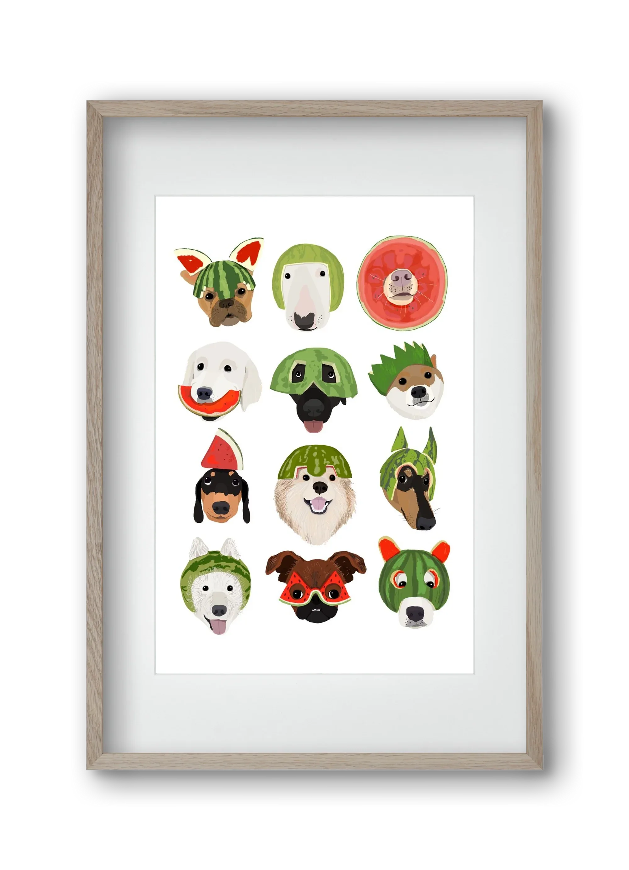 Watermelon dogs - artbridge