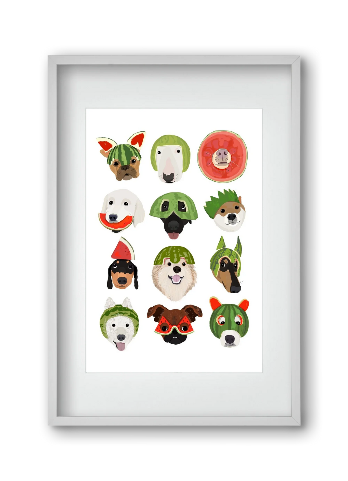 Watermelon dogs - artbridge