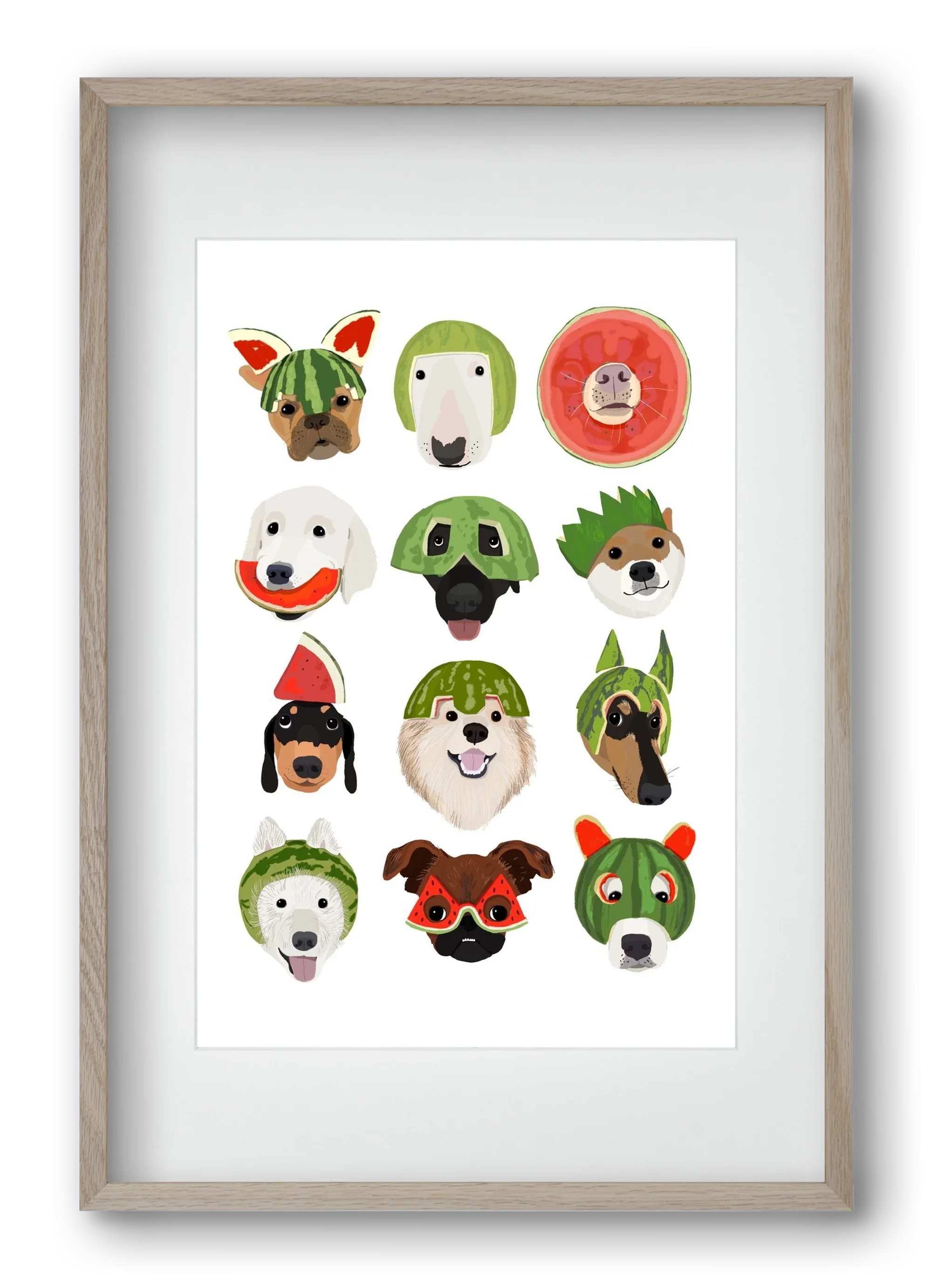 Watermelon dogs - artbridge
