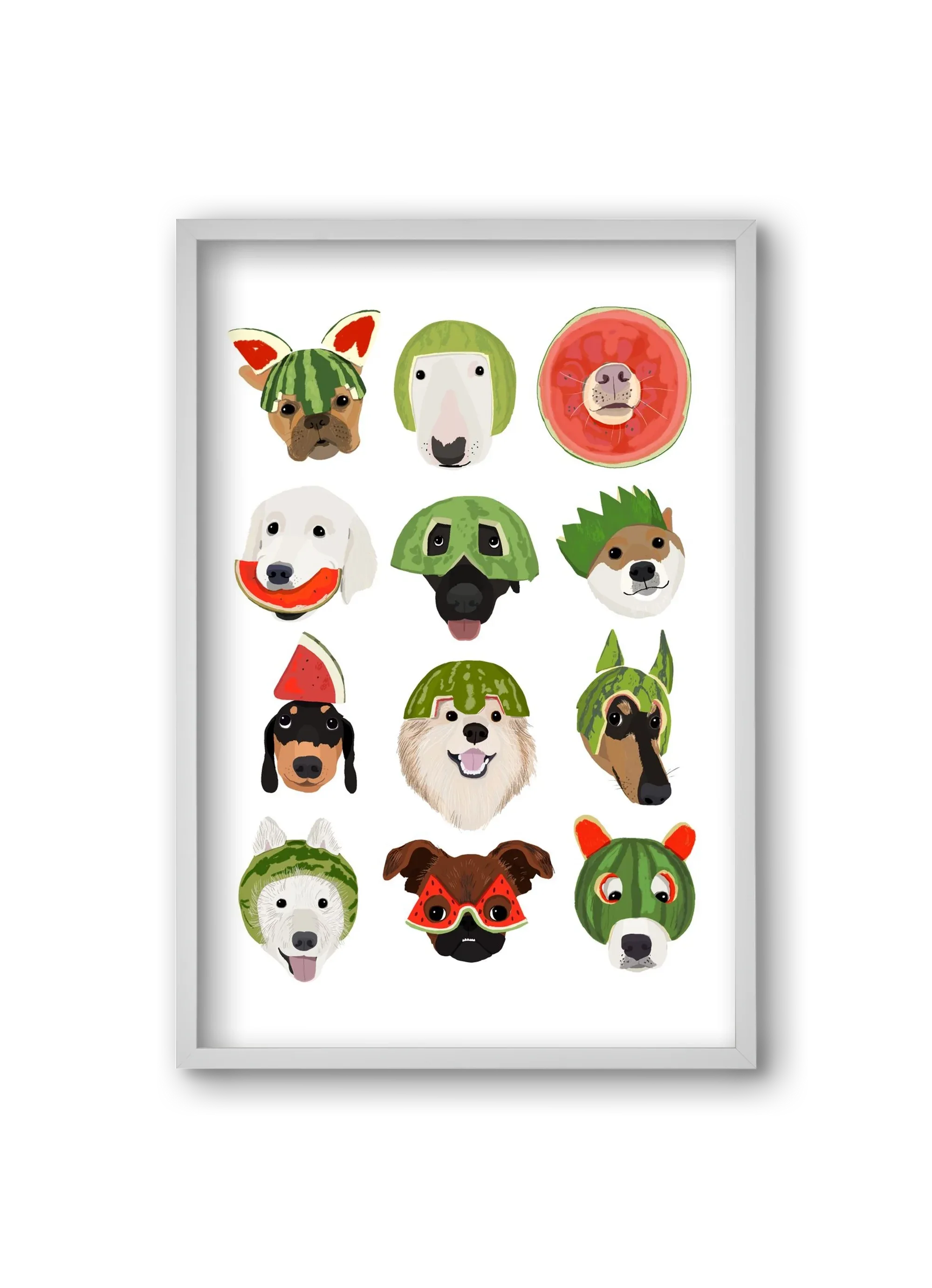 Watermelon dogs - artbridge