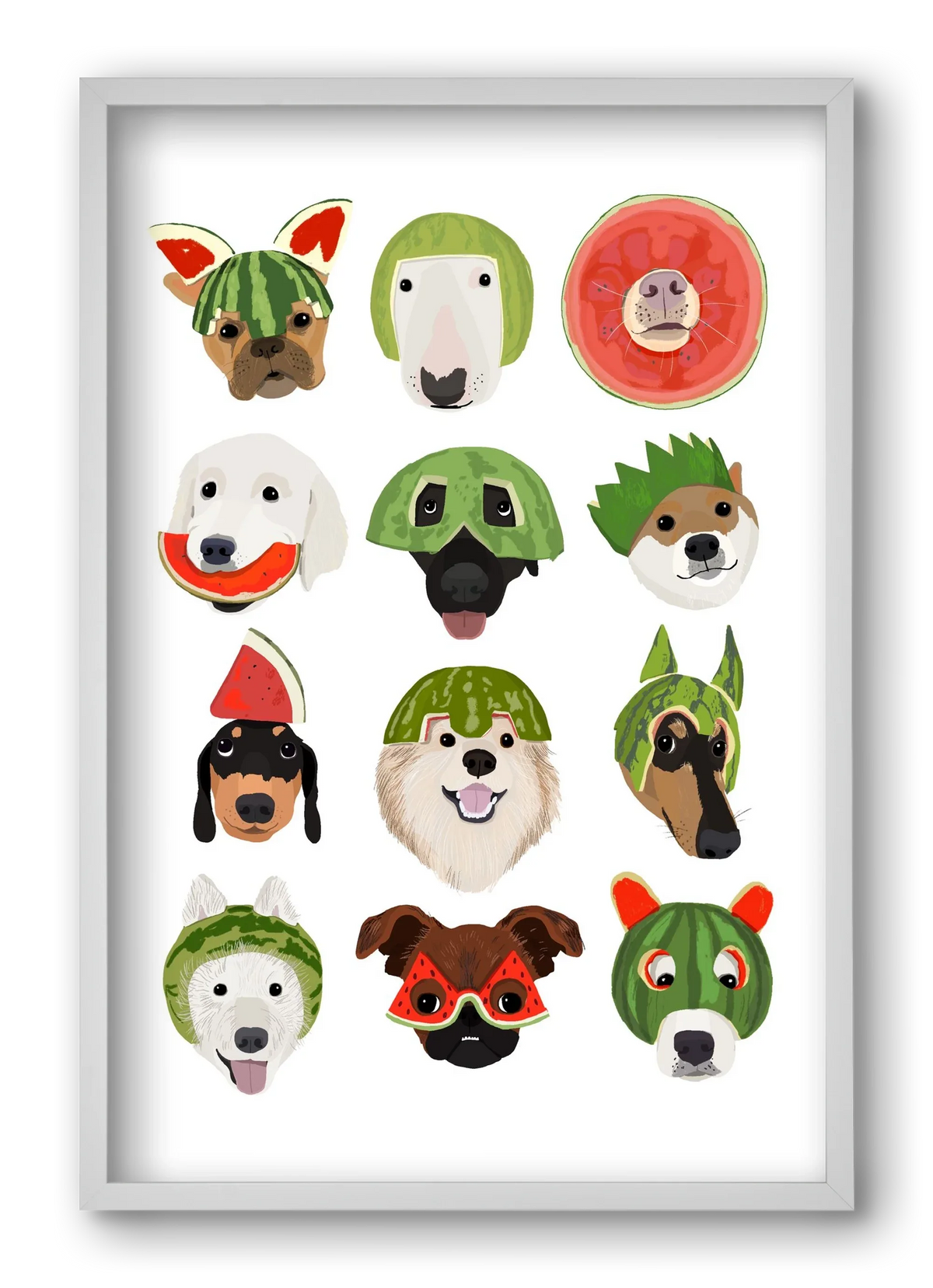 Watermelon dogs - artbridge
