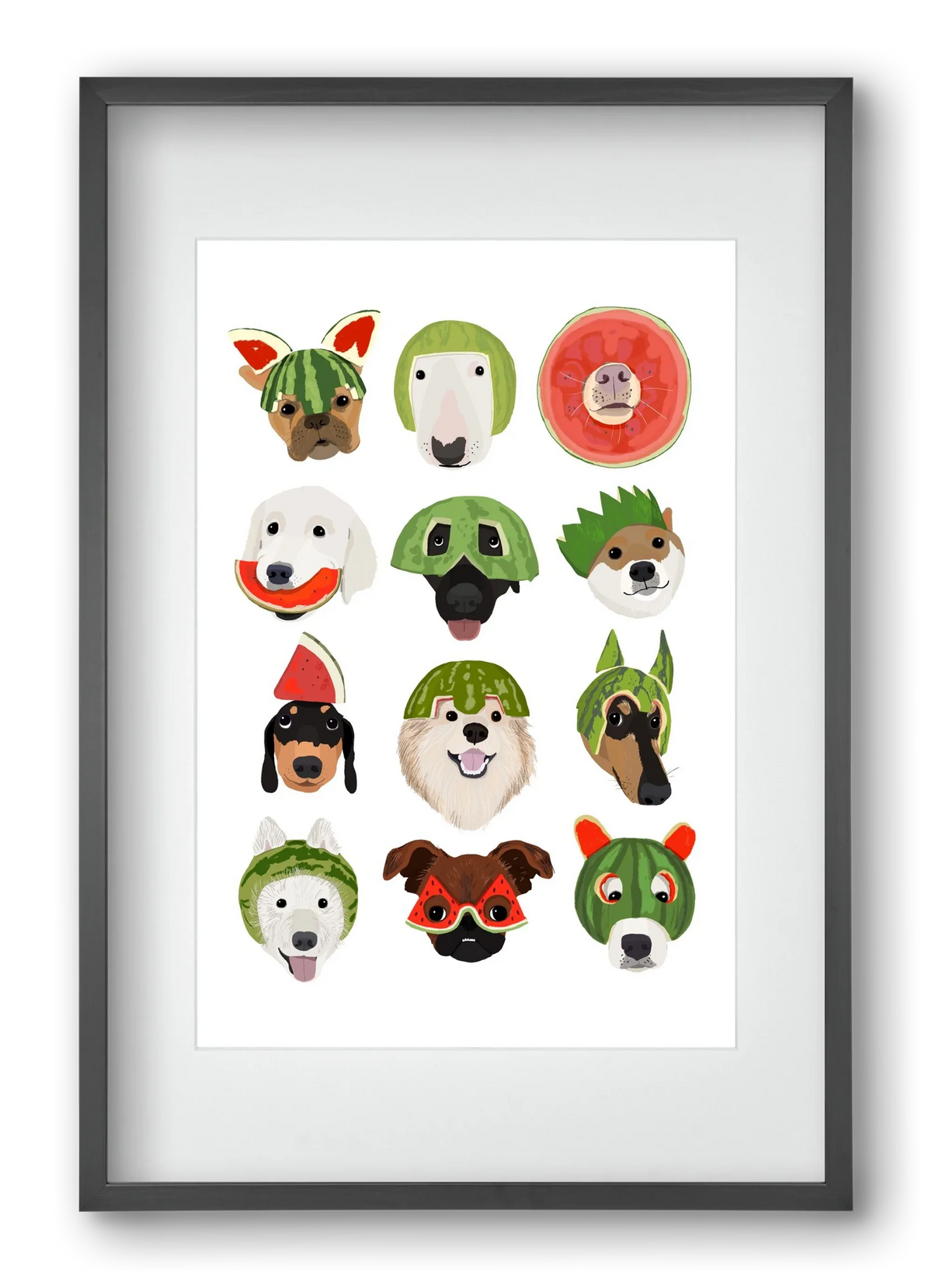 Watermelon dogs - artbridge