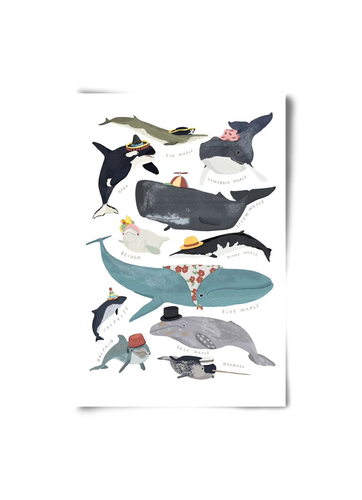 Whales in hats - artbridge