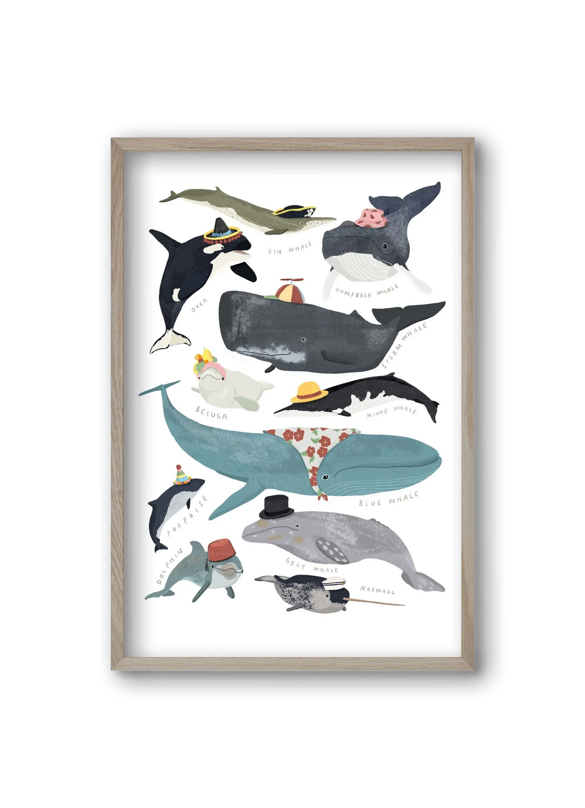 Whales in hats - artbridge