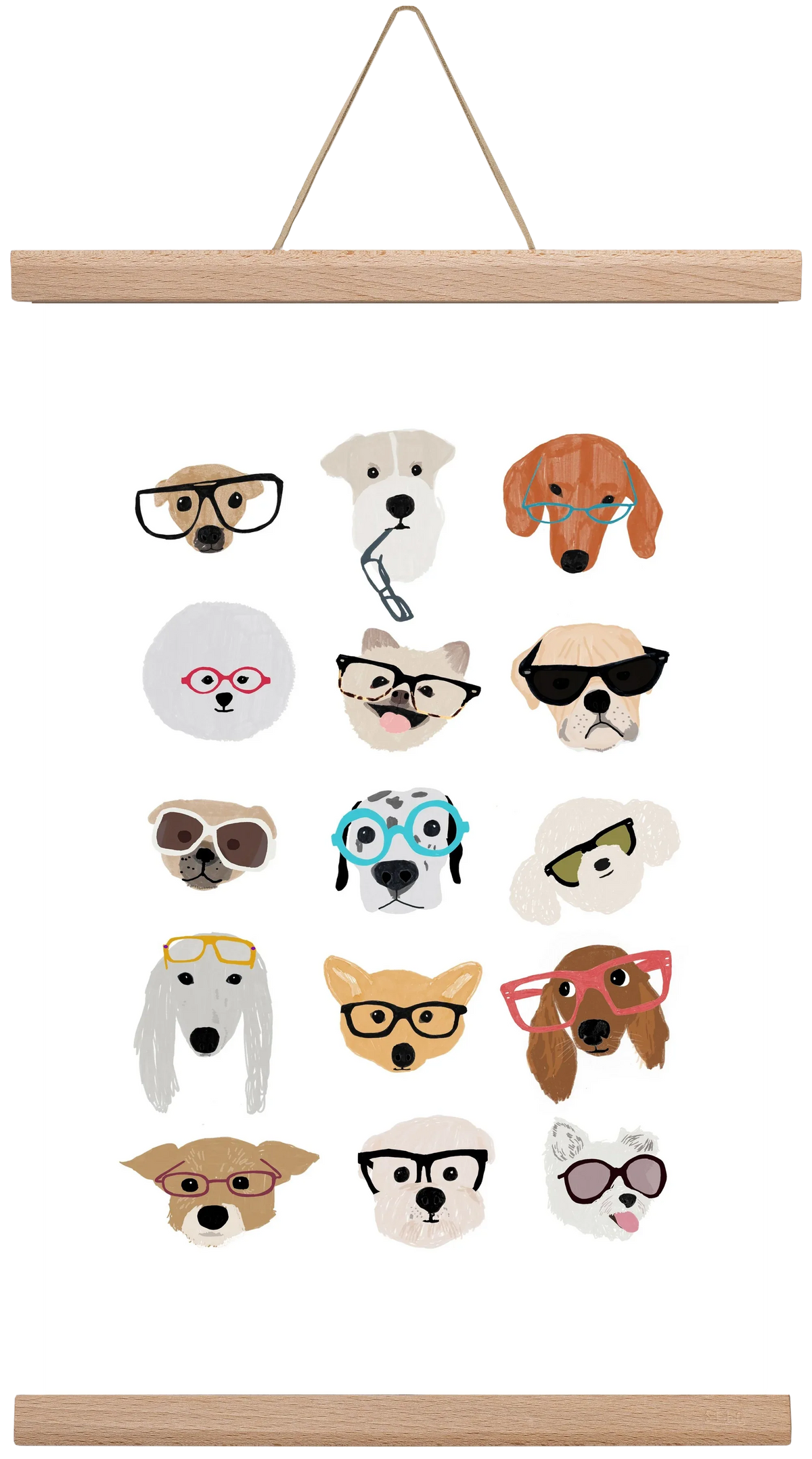 Dogs in Glasses - artbridge
