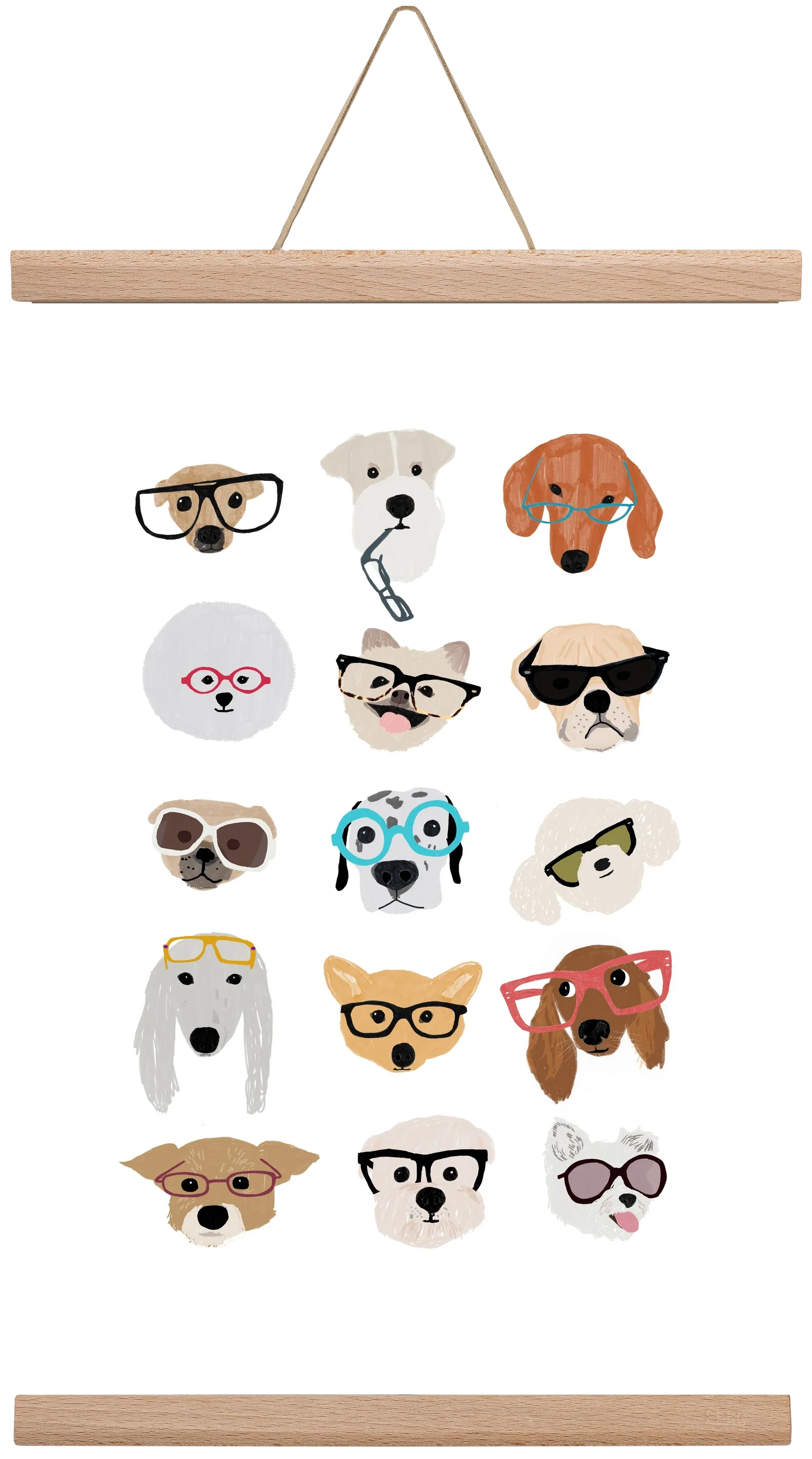 Dogs in Glasses - artbridge