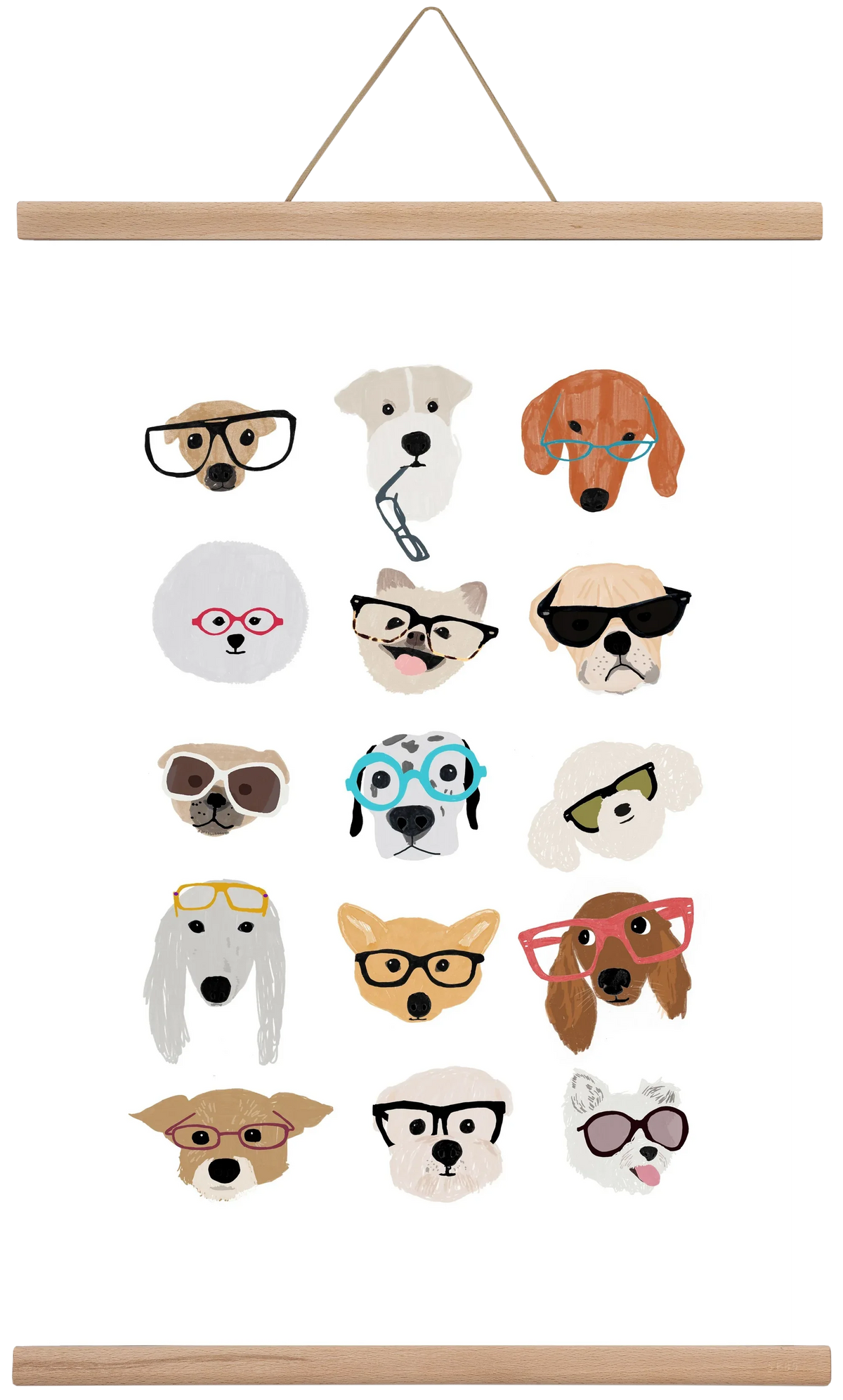 Dogs in Glasses - artbridge
