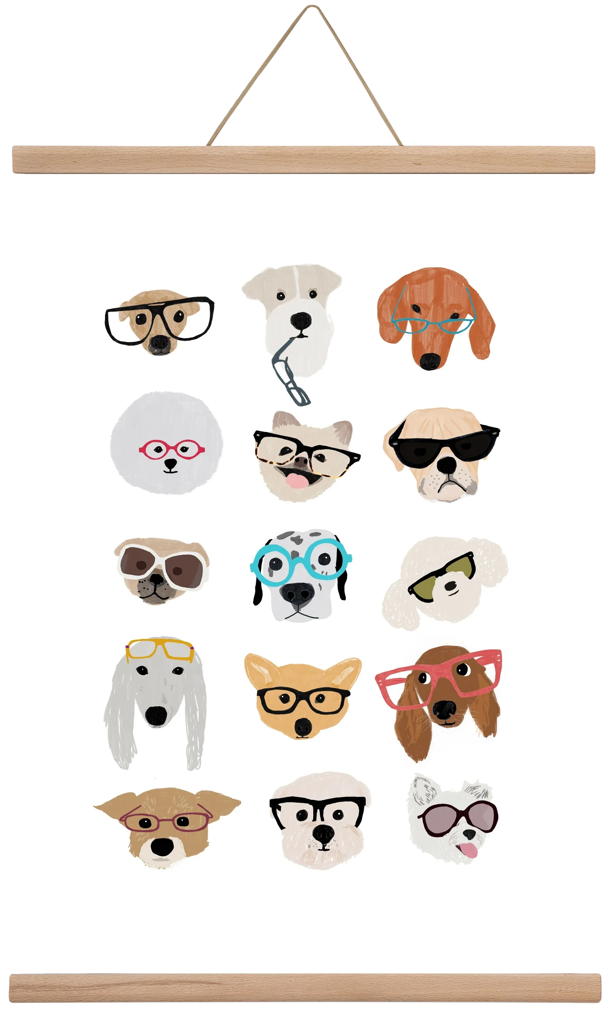Dogs in Glasses - artbridge