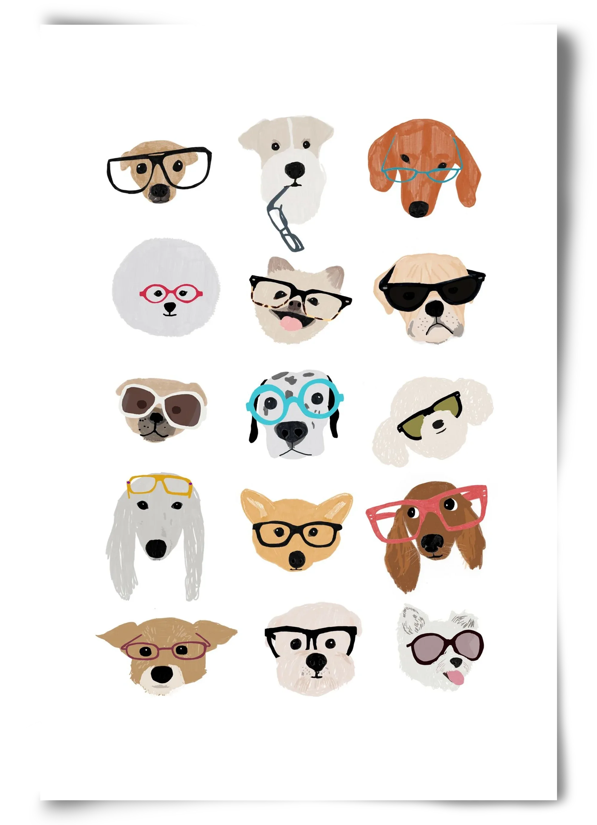Dogs in Glasses - artbridge
