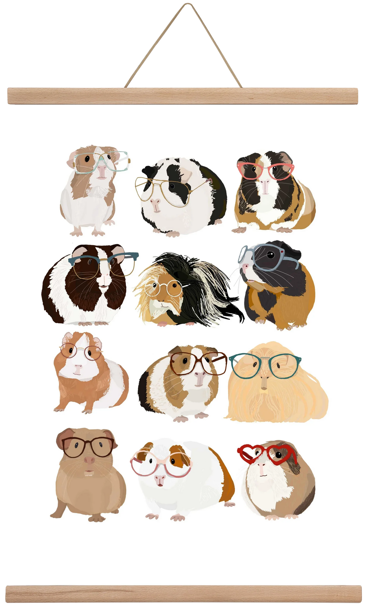 Guinea Pigs in Glasses - artbridge