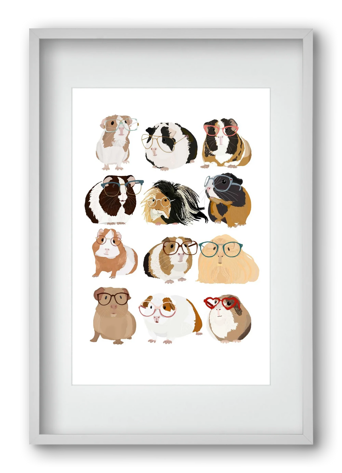 Guinea Pigs in Glasses - artbridge