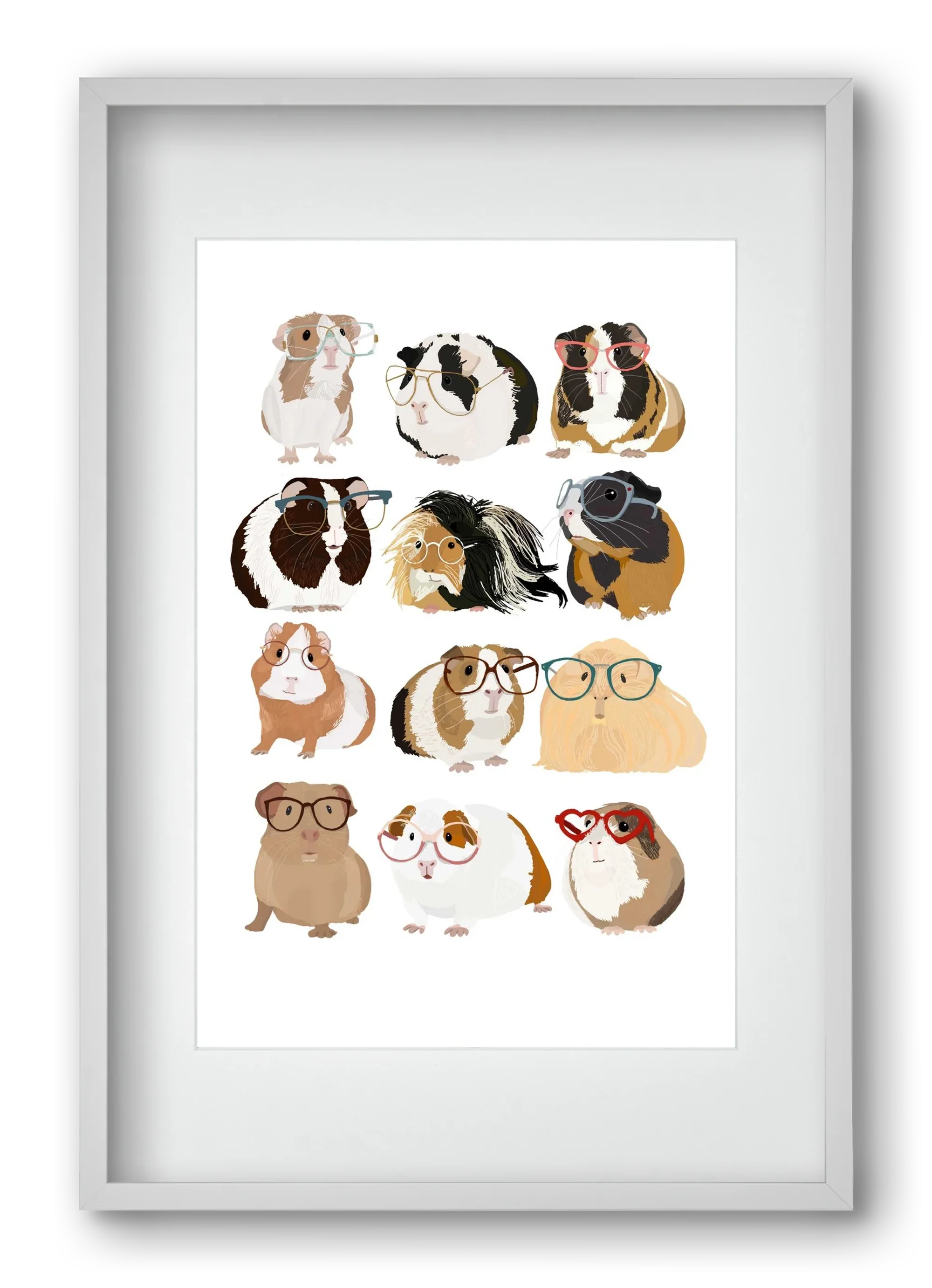 Guinea Pigs in Glasses - artbridge