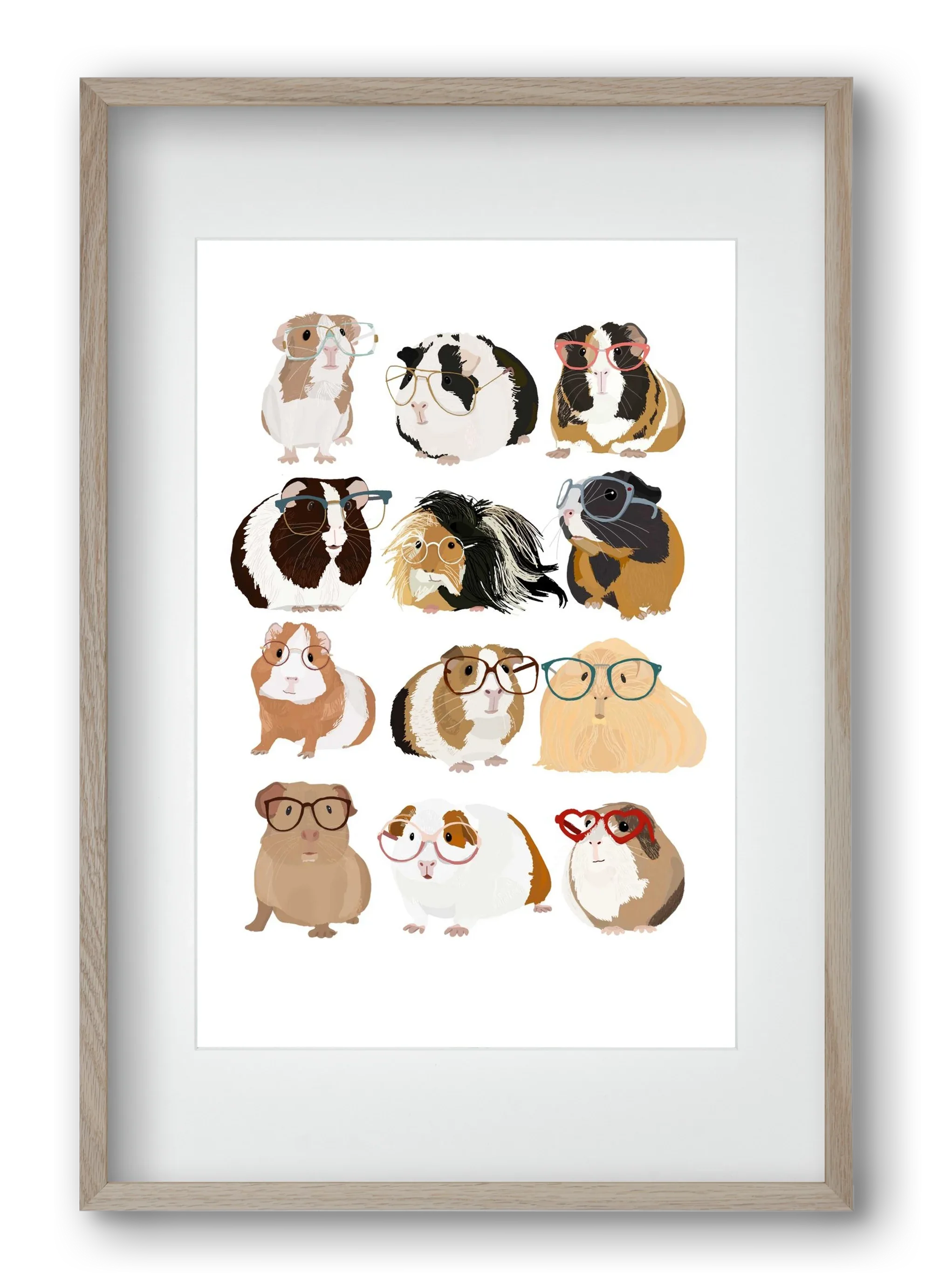 Guinea Pigs in Glasses - artbridge