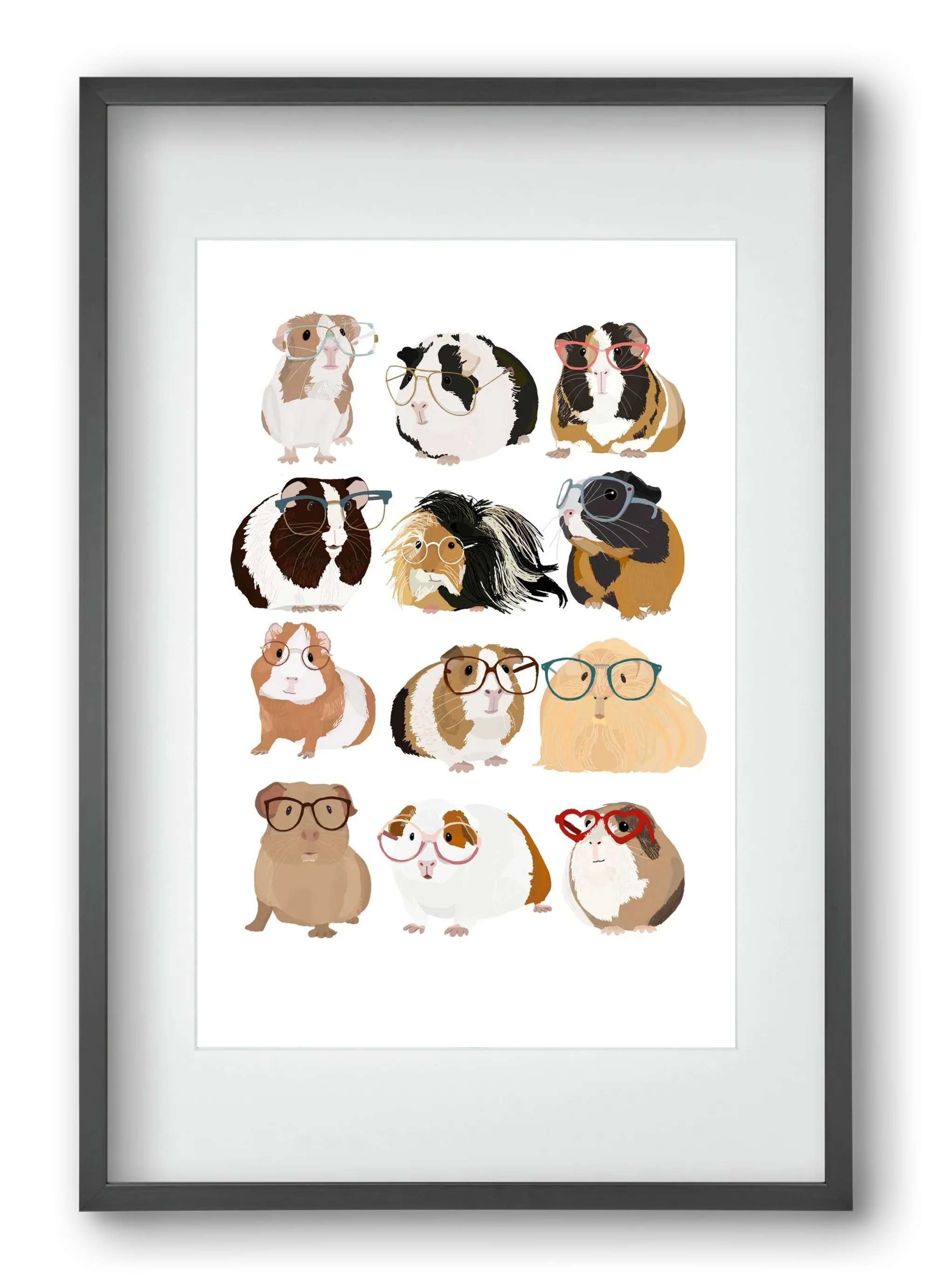Guinea Pigs in Glasses - artbridge