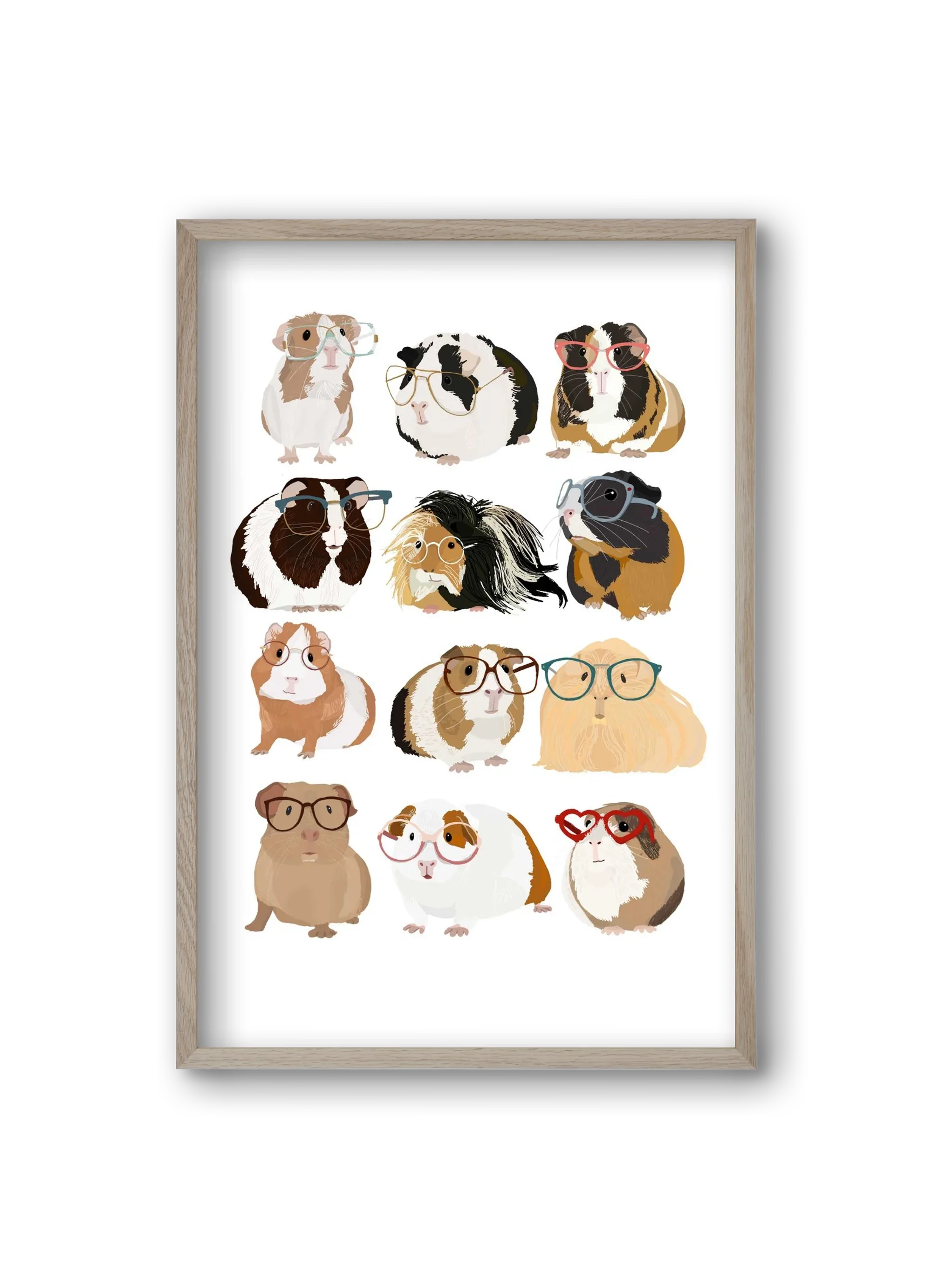 Guinea Pigs in Glasses - artbridge