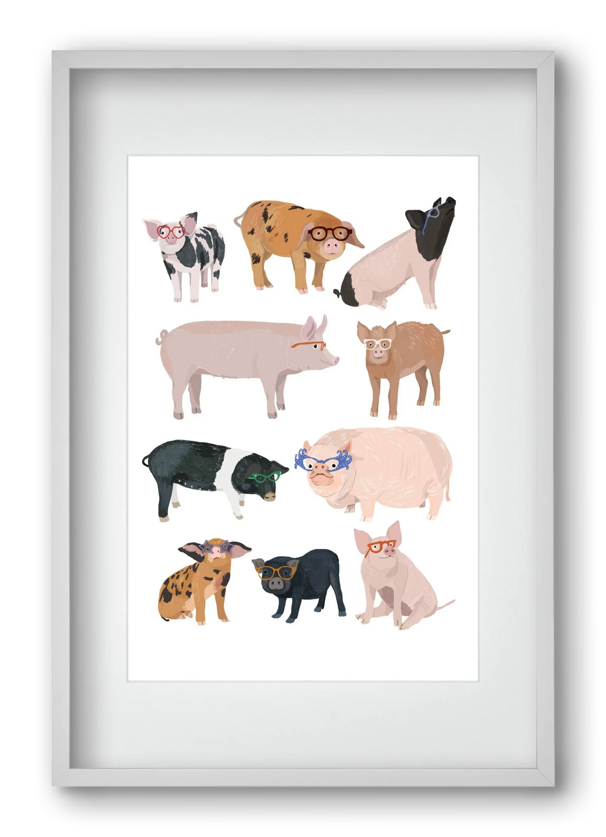 Pigs in Glasses - artbridge