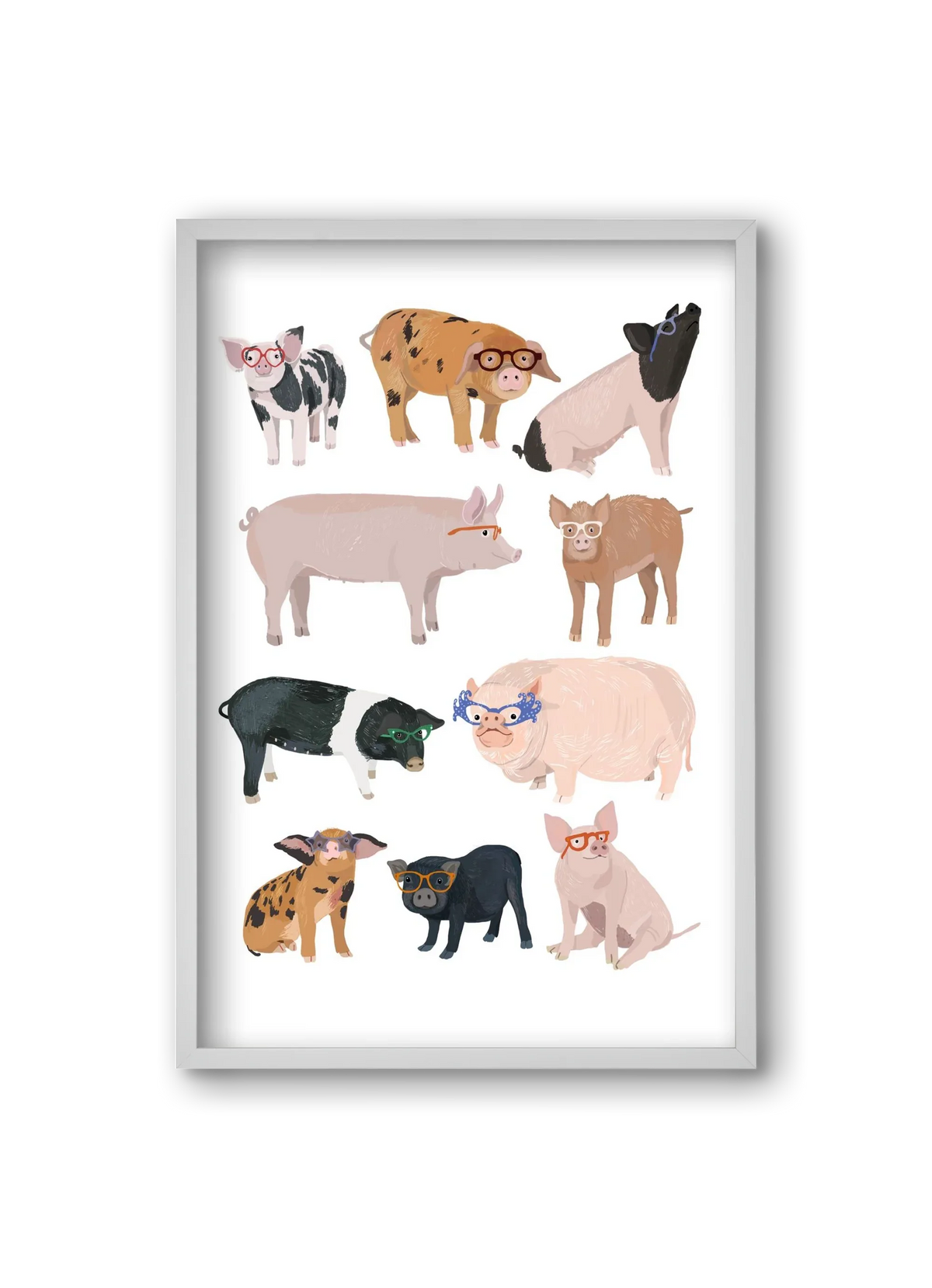 Pigs in Glasses - artbridge