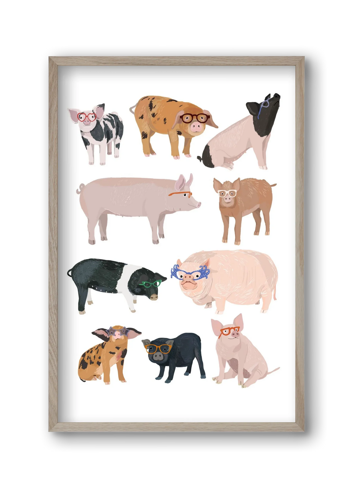 Pigs in Glasses - artbridge