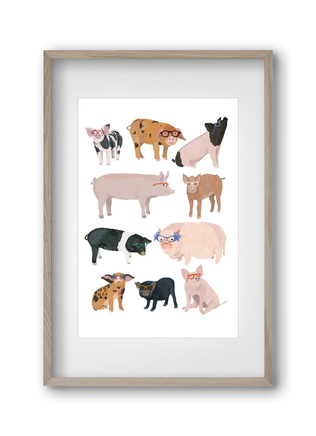 Pigs in Glasses - artbridge
