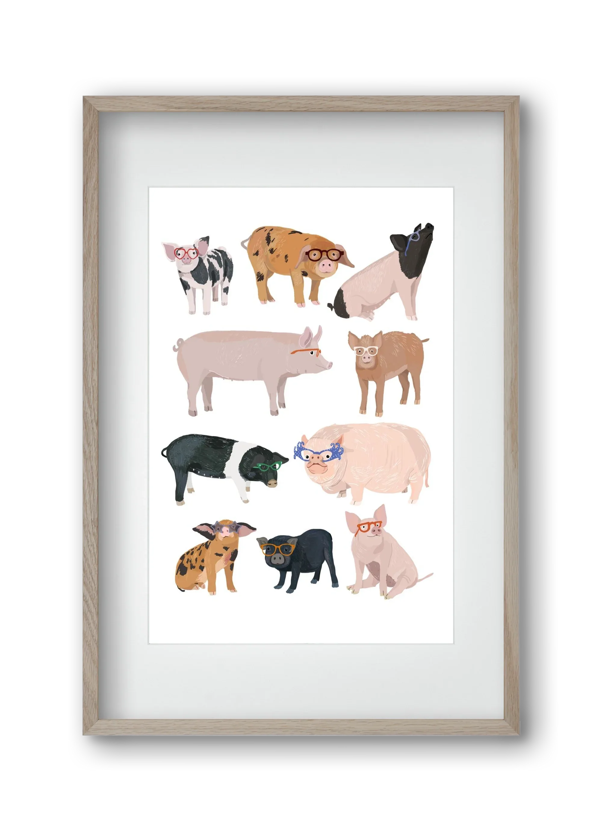 Pigs in Glasses - artbridge
