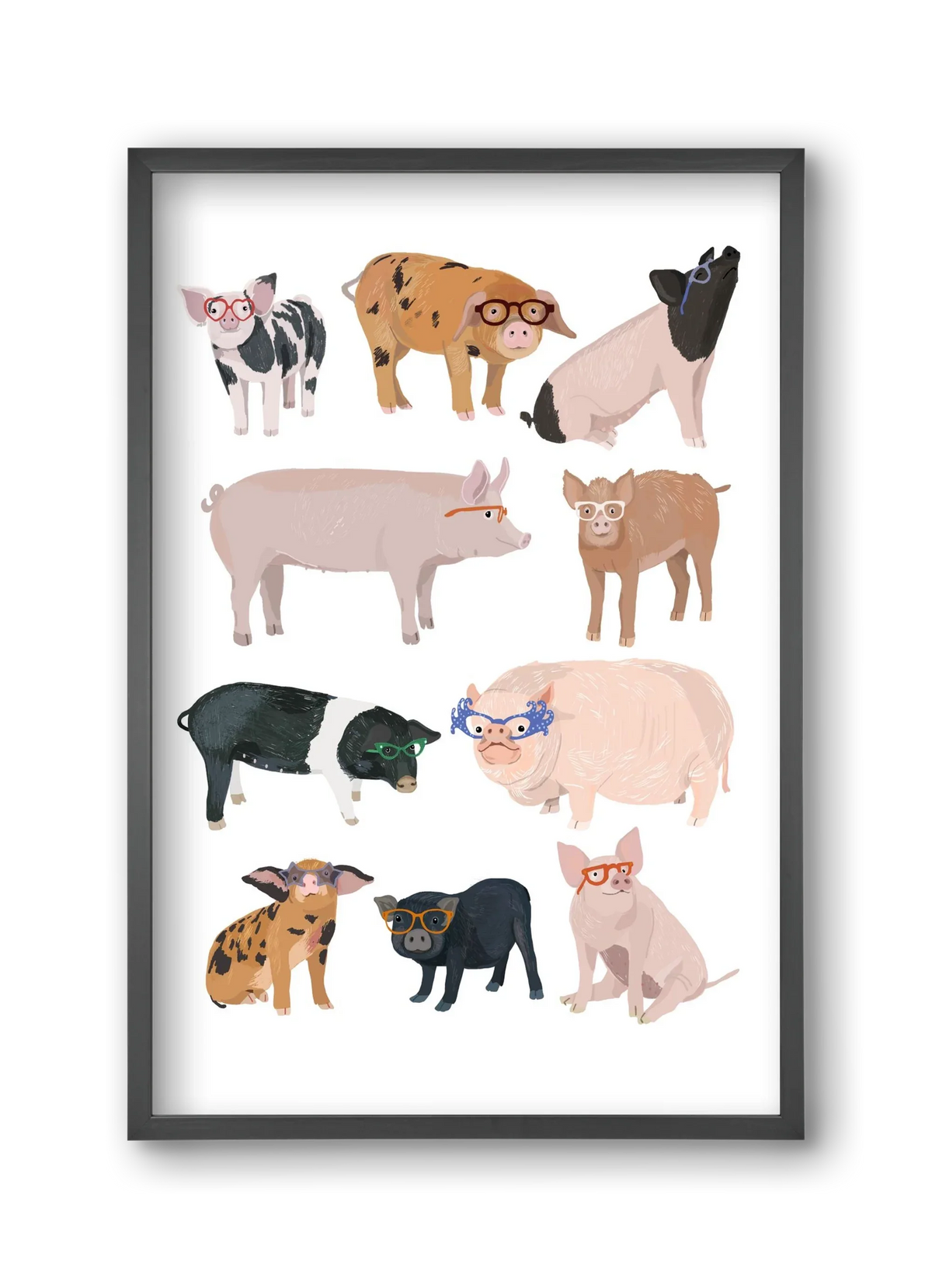 Pigs in Glasses - artbridge