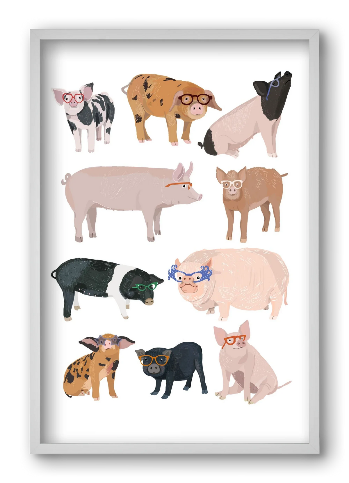 Pigs in Glasses - artbridge