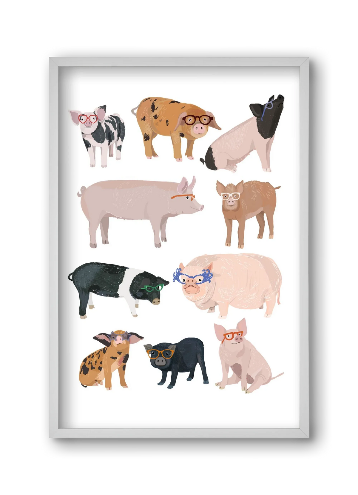 Pigs in Glasses - artbridge