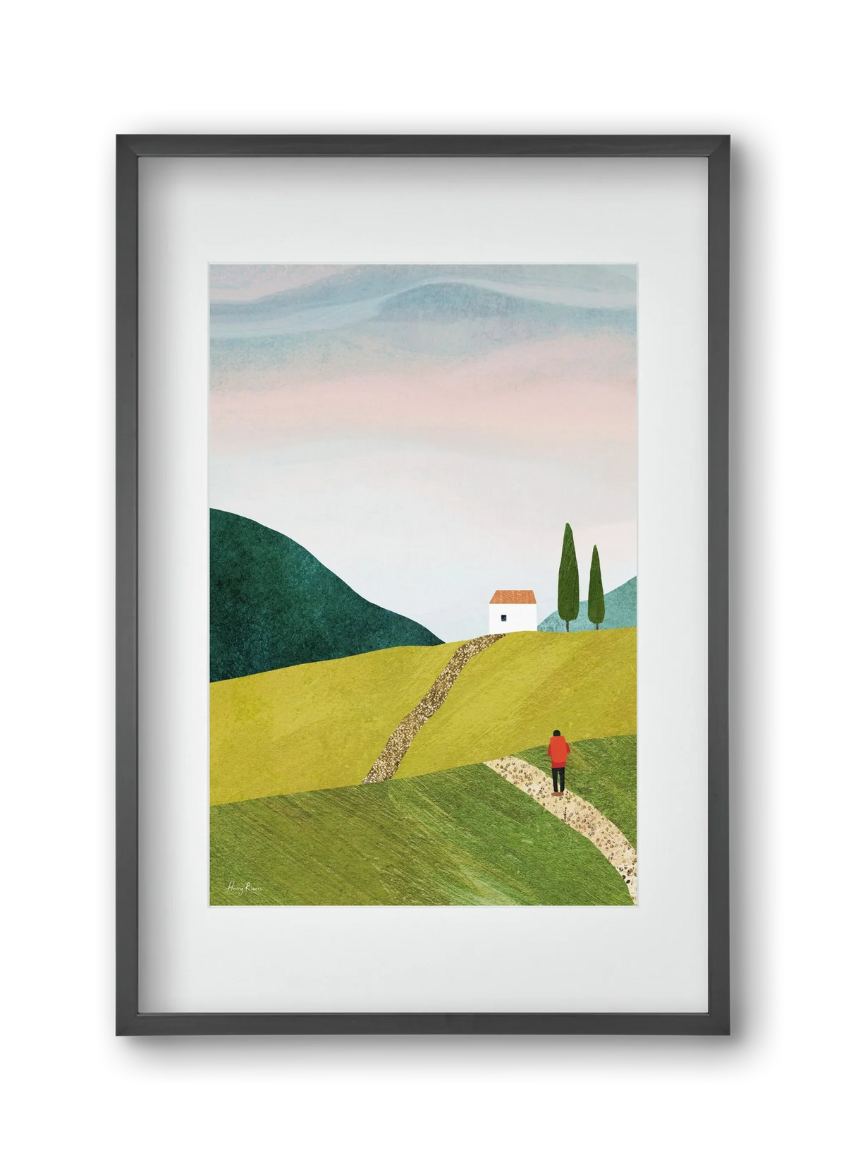 Walking home - artbridge