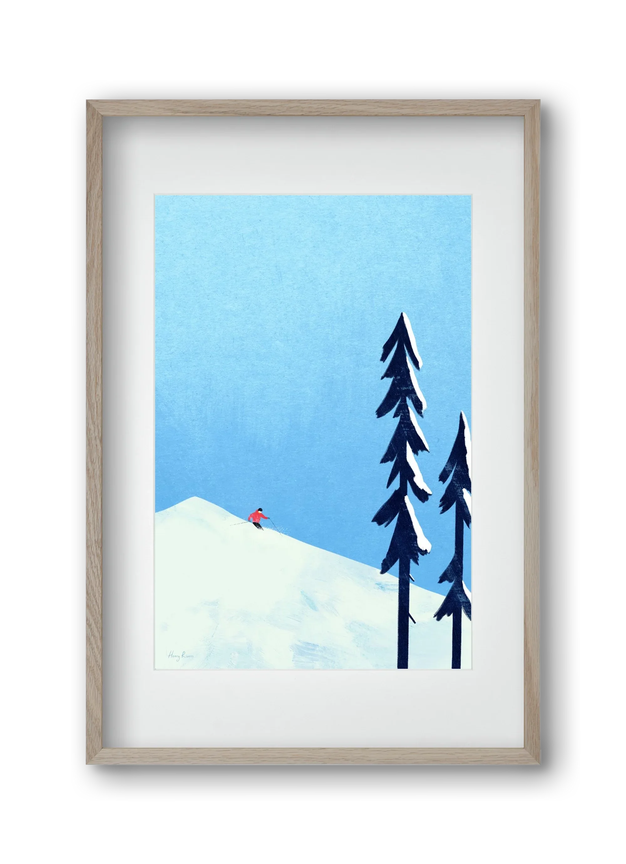 Ski Minimalism - artbridge
