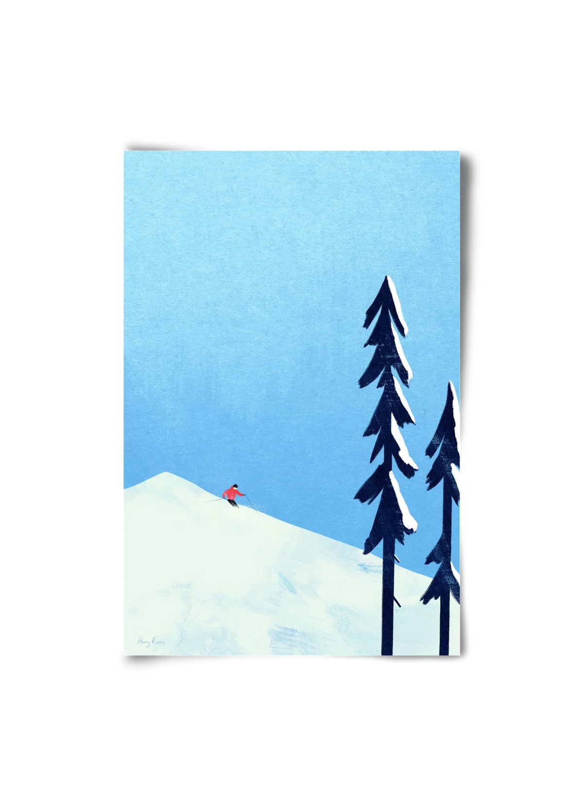 Ski Minimalism - artbridge