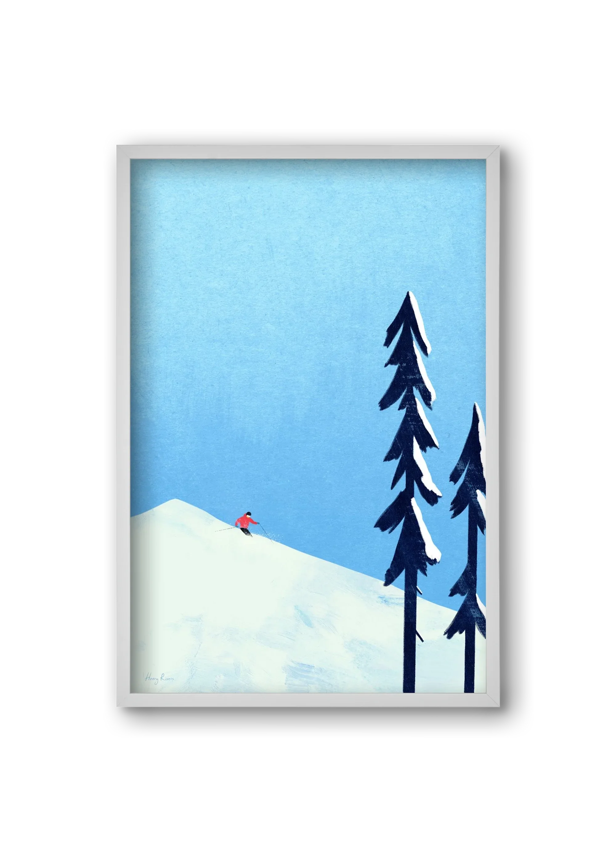 Ski Minimalism - artbridge