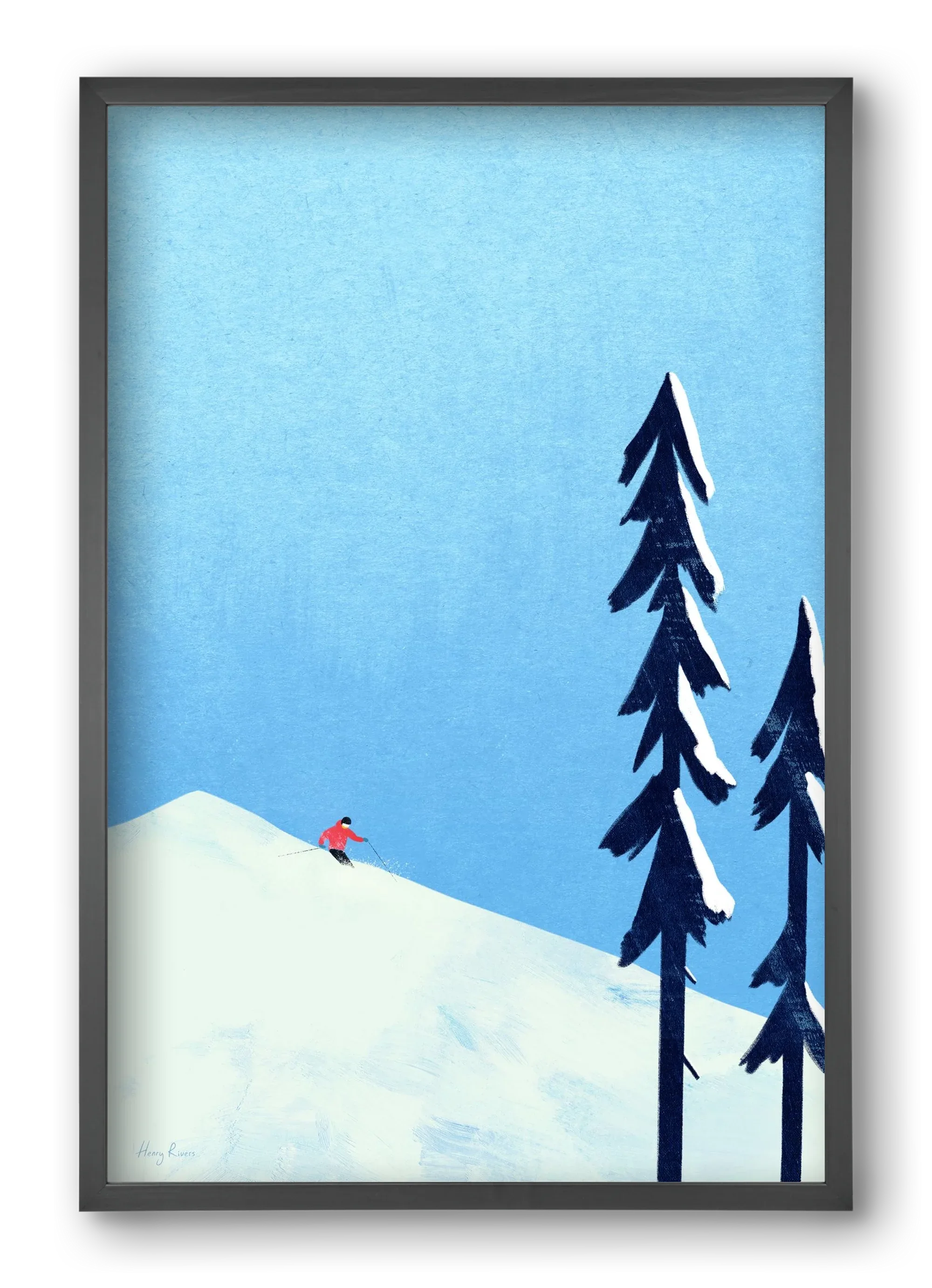 Ski Minimalism - artbridge