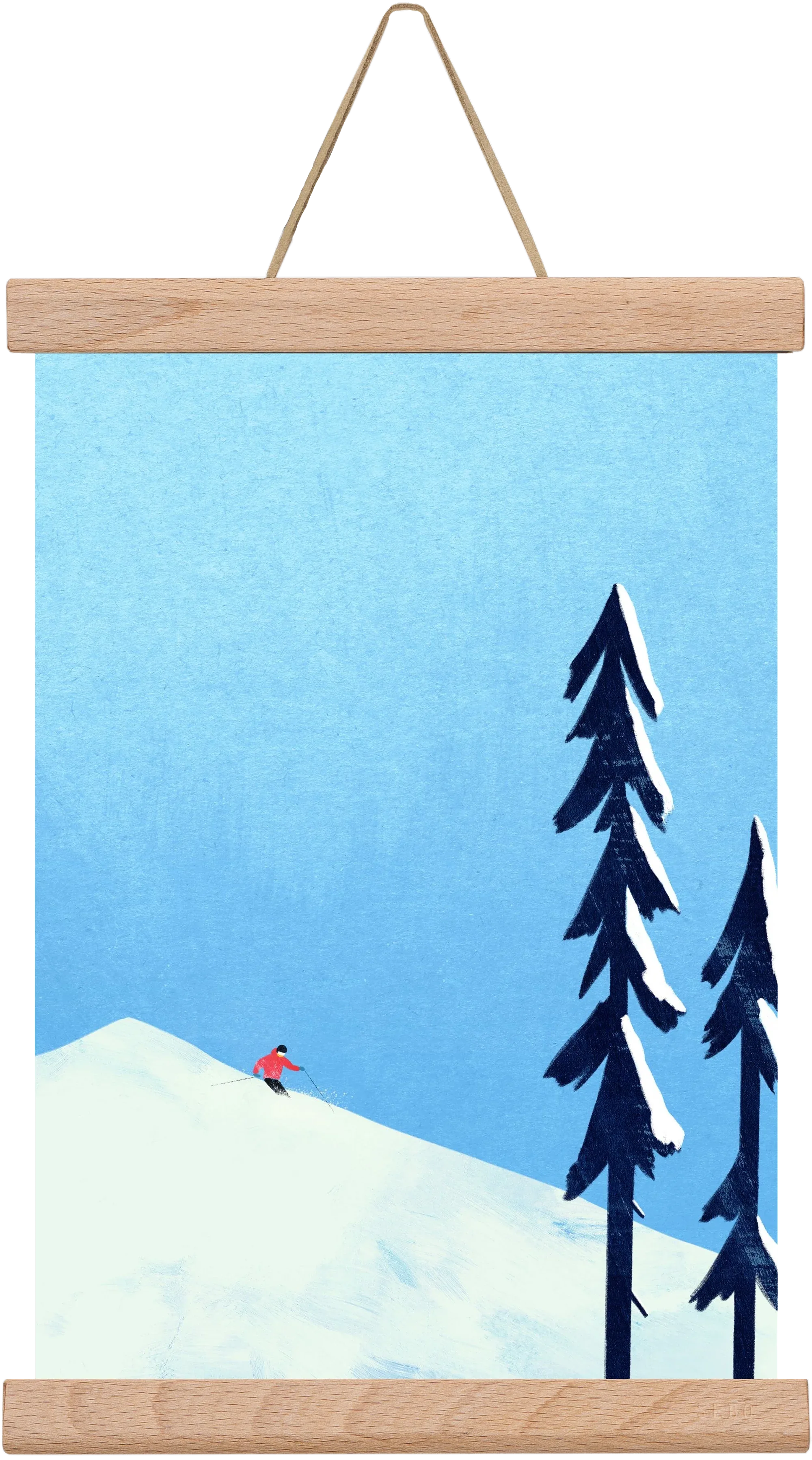 Ski Minimalism - artbridge