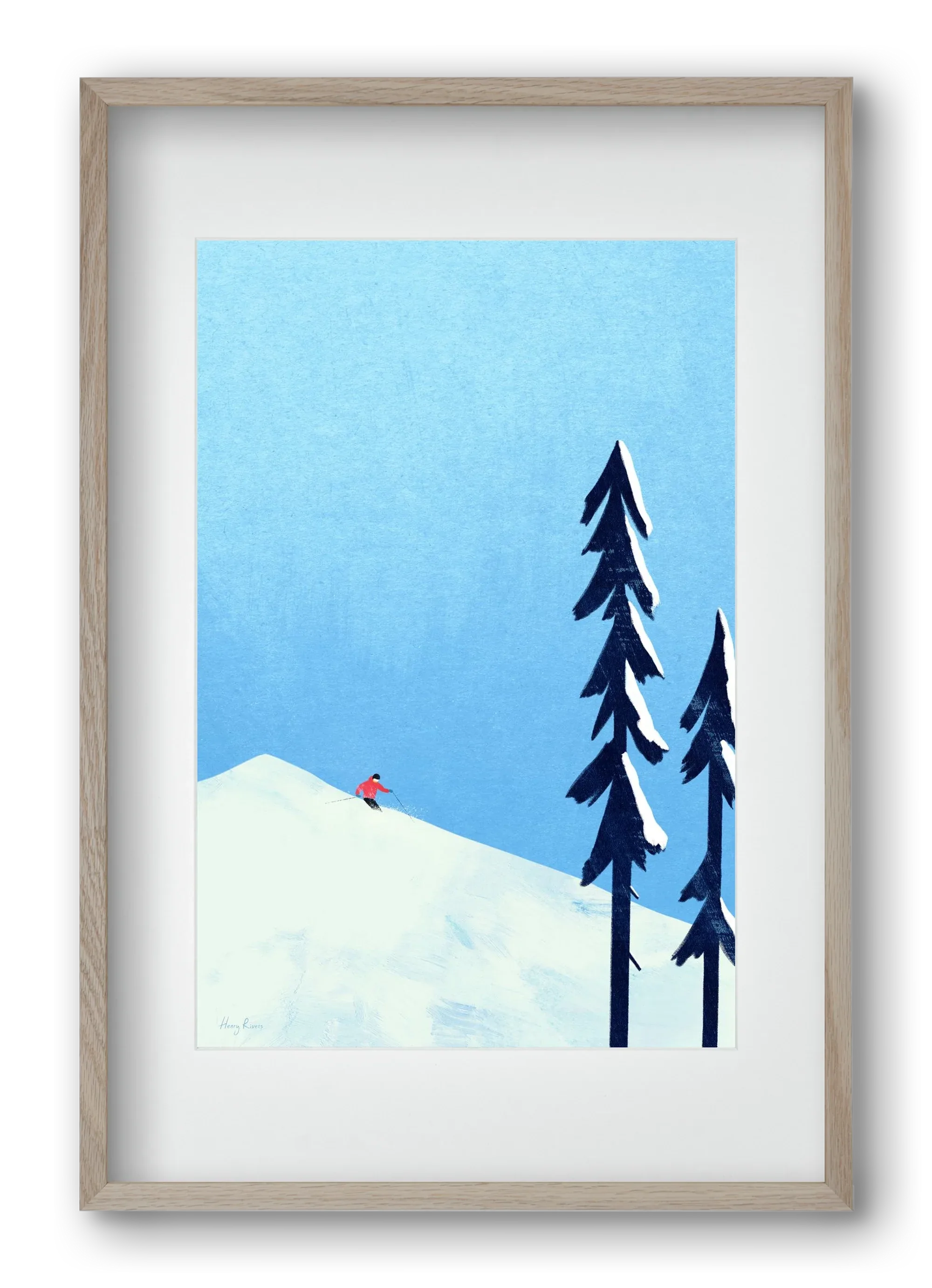 Ski Minimalism - artbridge