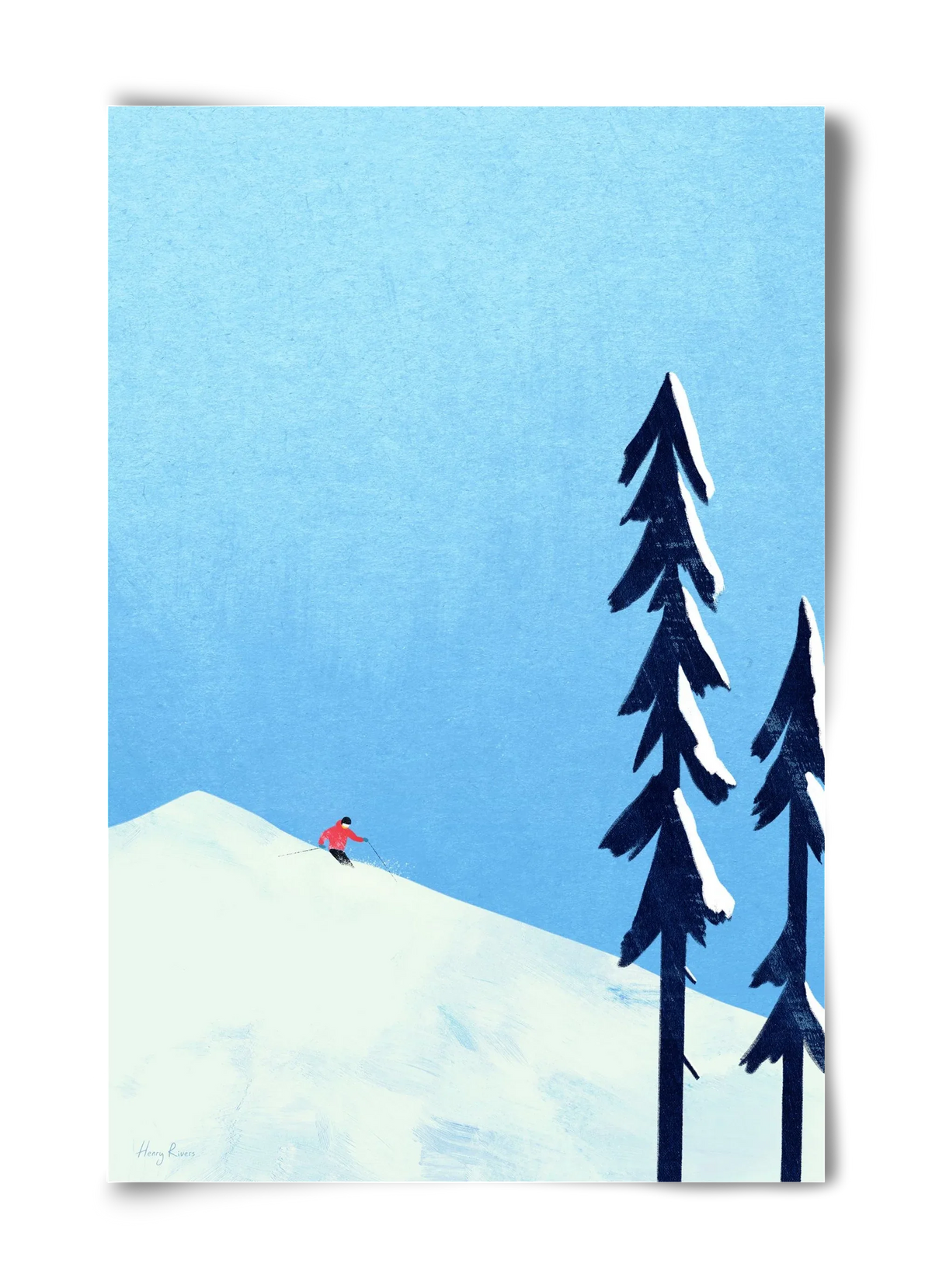 Ski Minimalism - artbridge