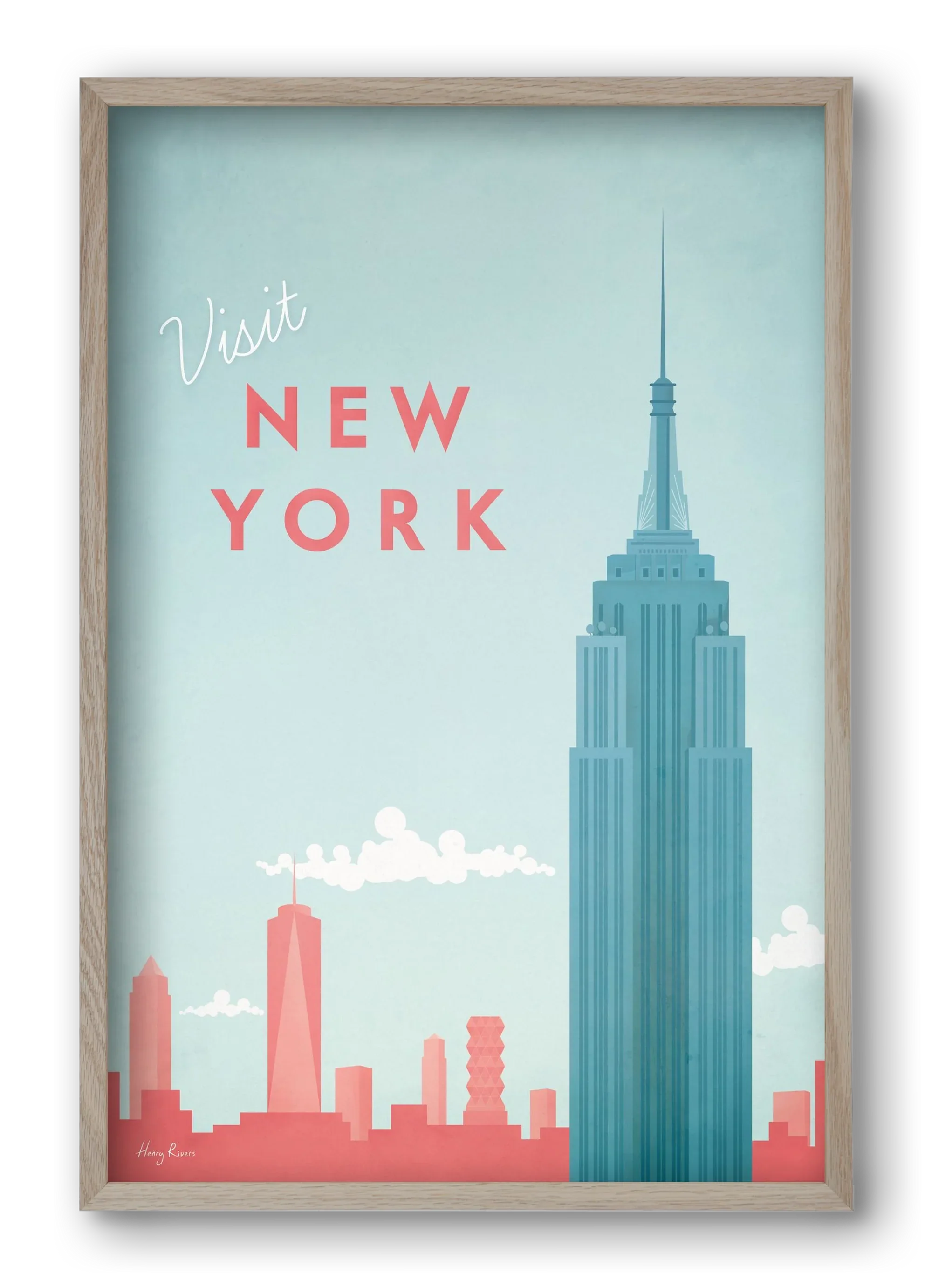 New York Travel Poster - artbridge