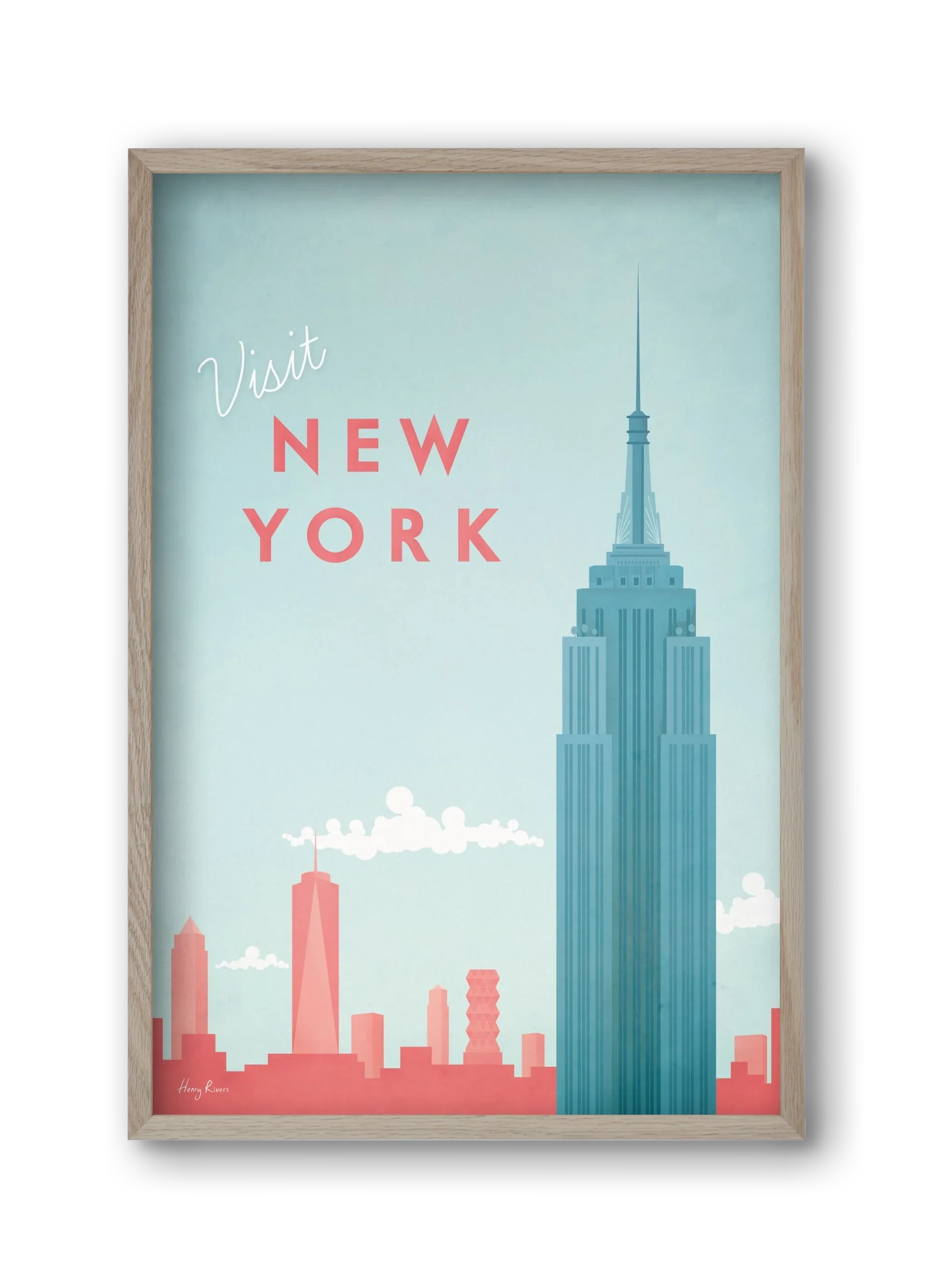 New York Travel Poster - artbridge