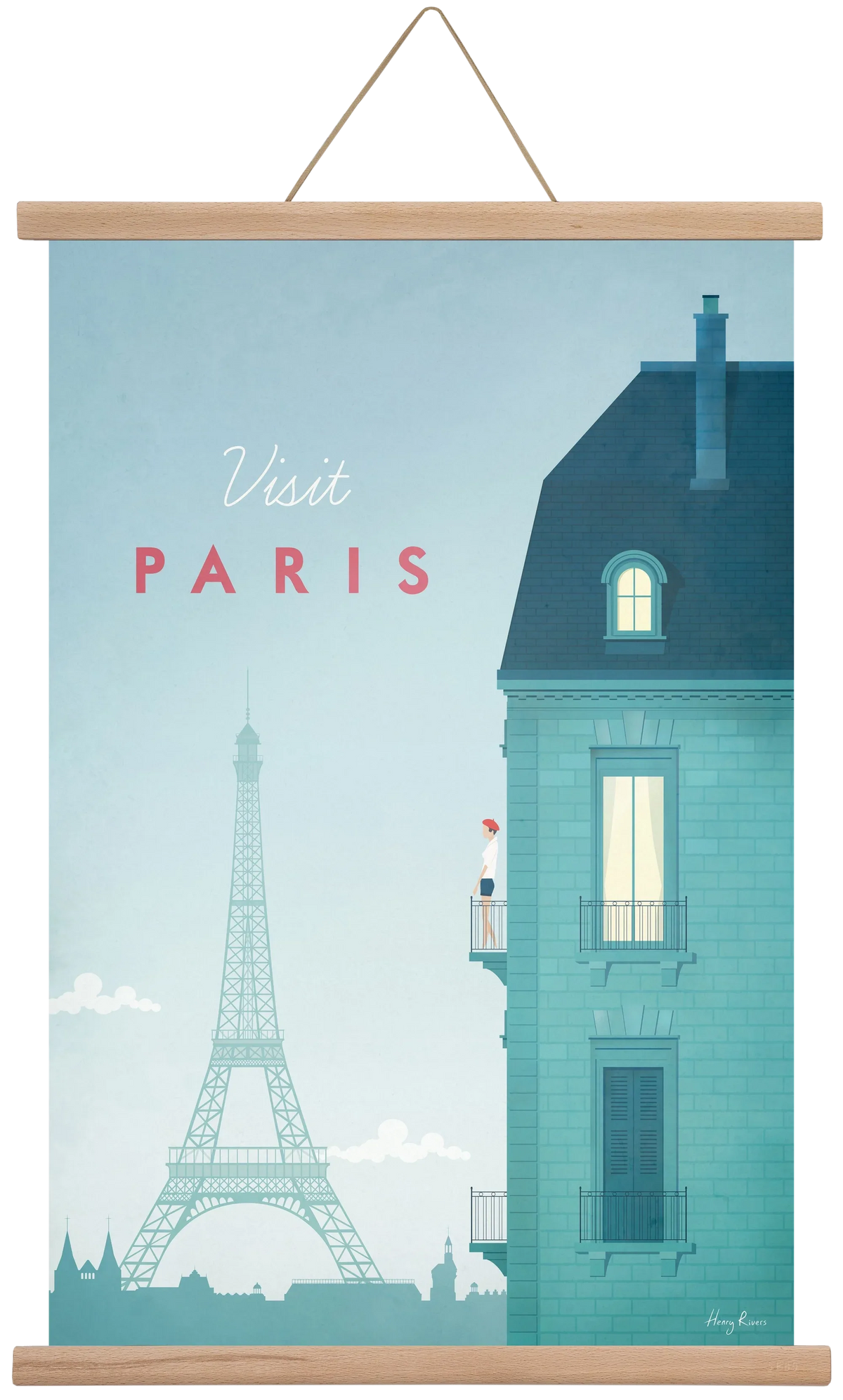 Paris Travel Poster - artbridge
