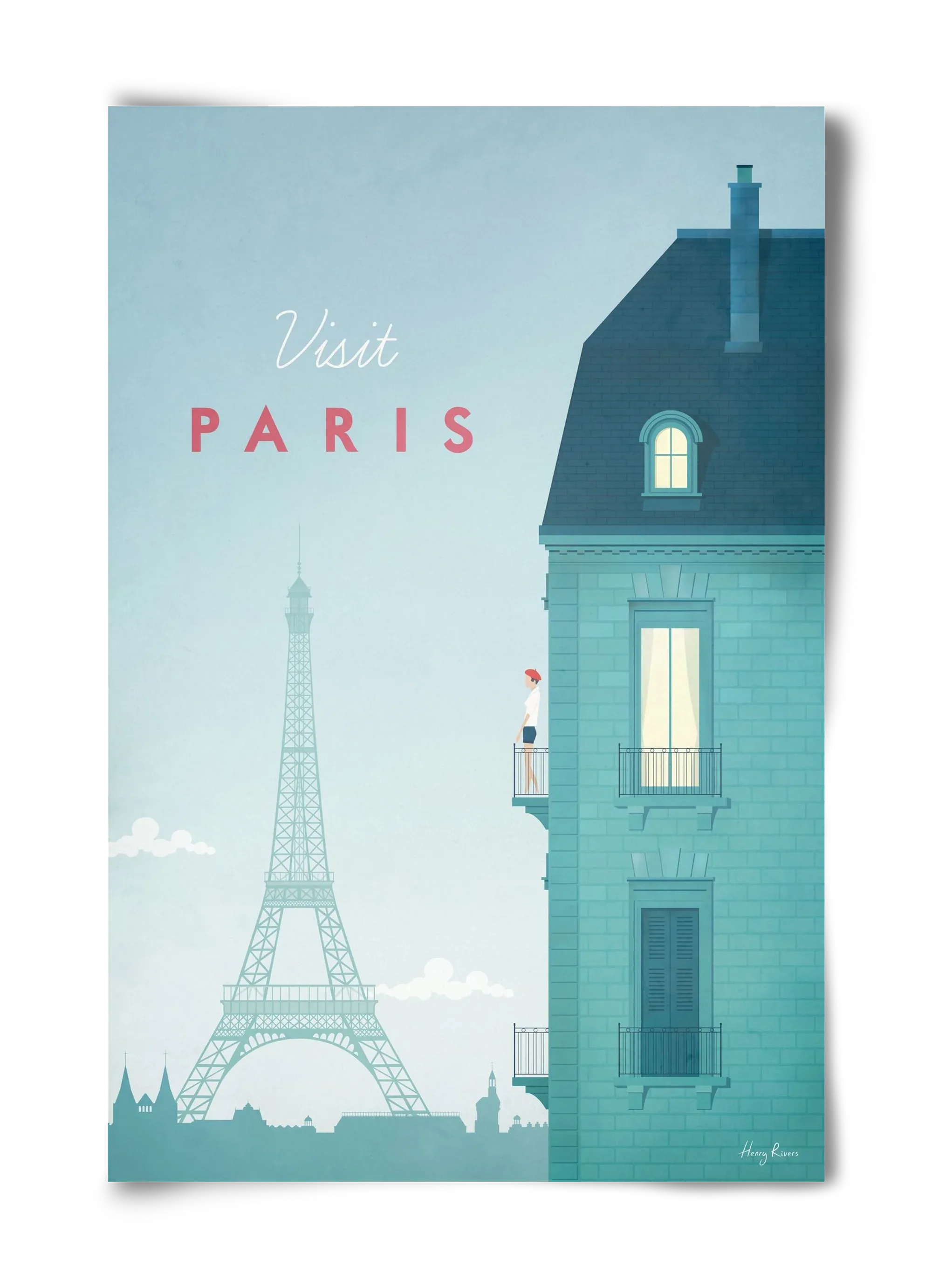 Paris Travel Poster - artbridge
