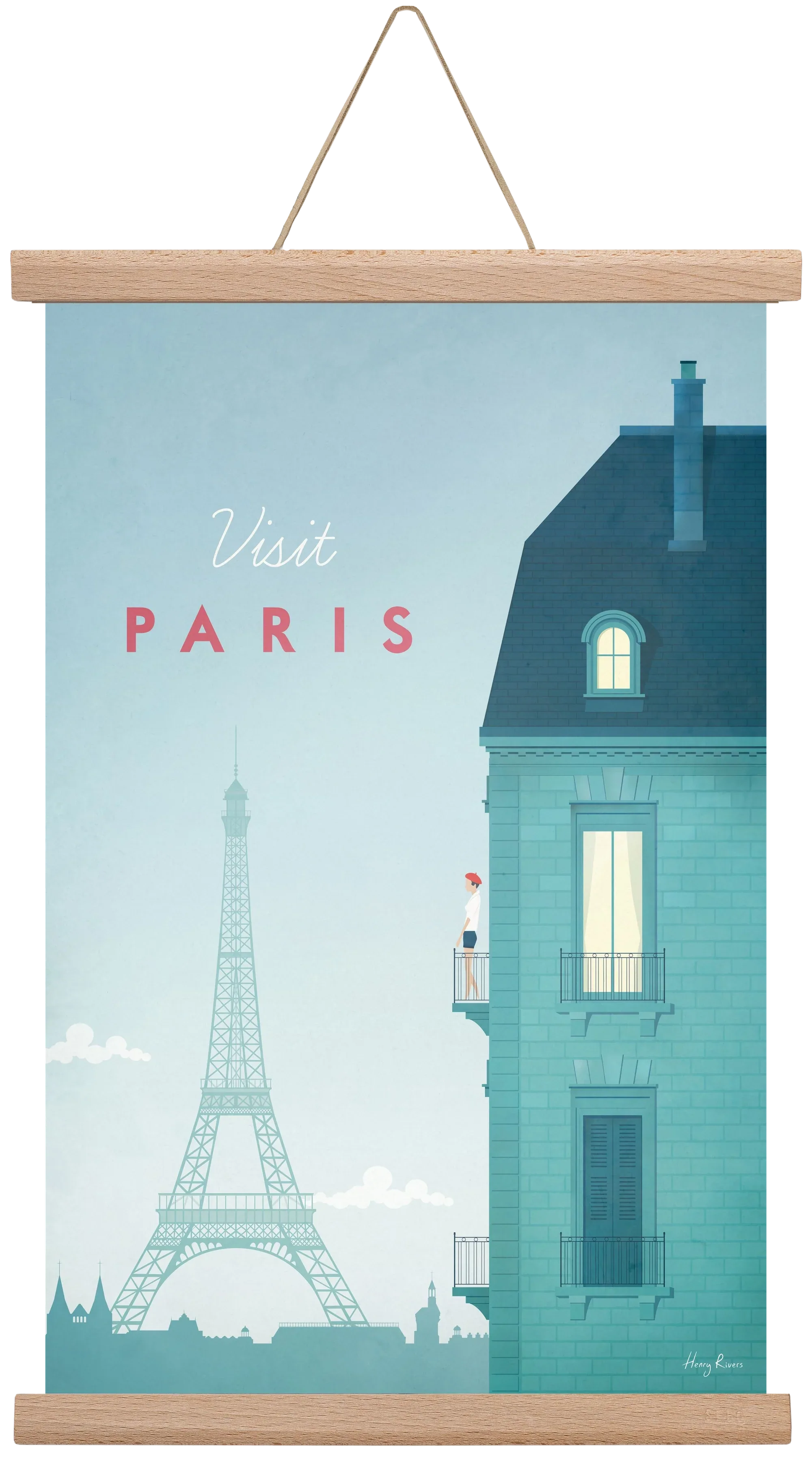 Paris Travel Poster - artbridge
